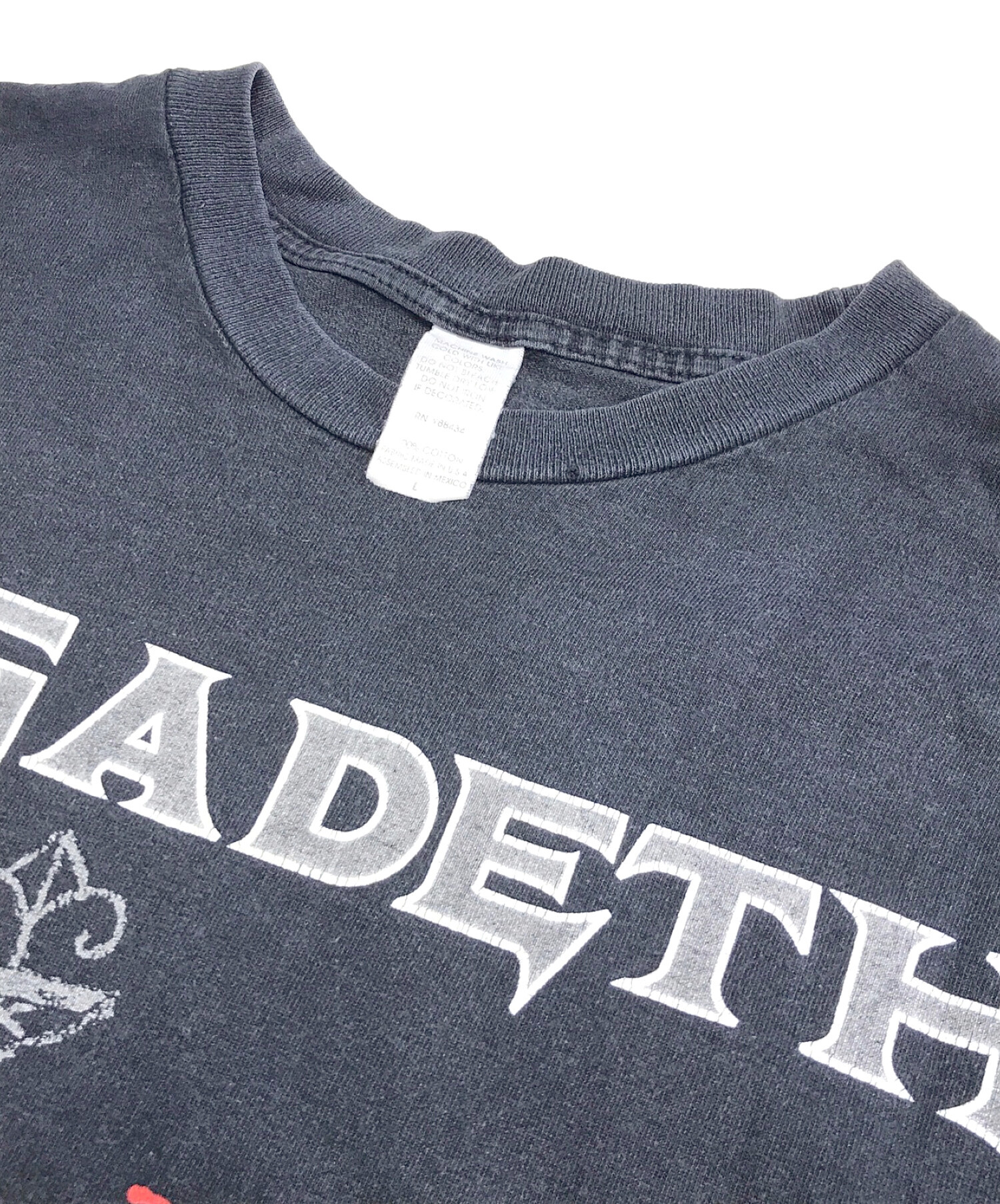 中古・古着通販】バンドTシャツ (バンドTシャツ) MEGADETH 90'sバンドT ...