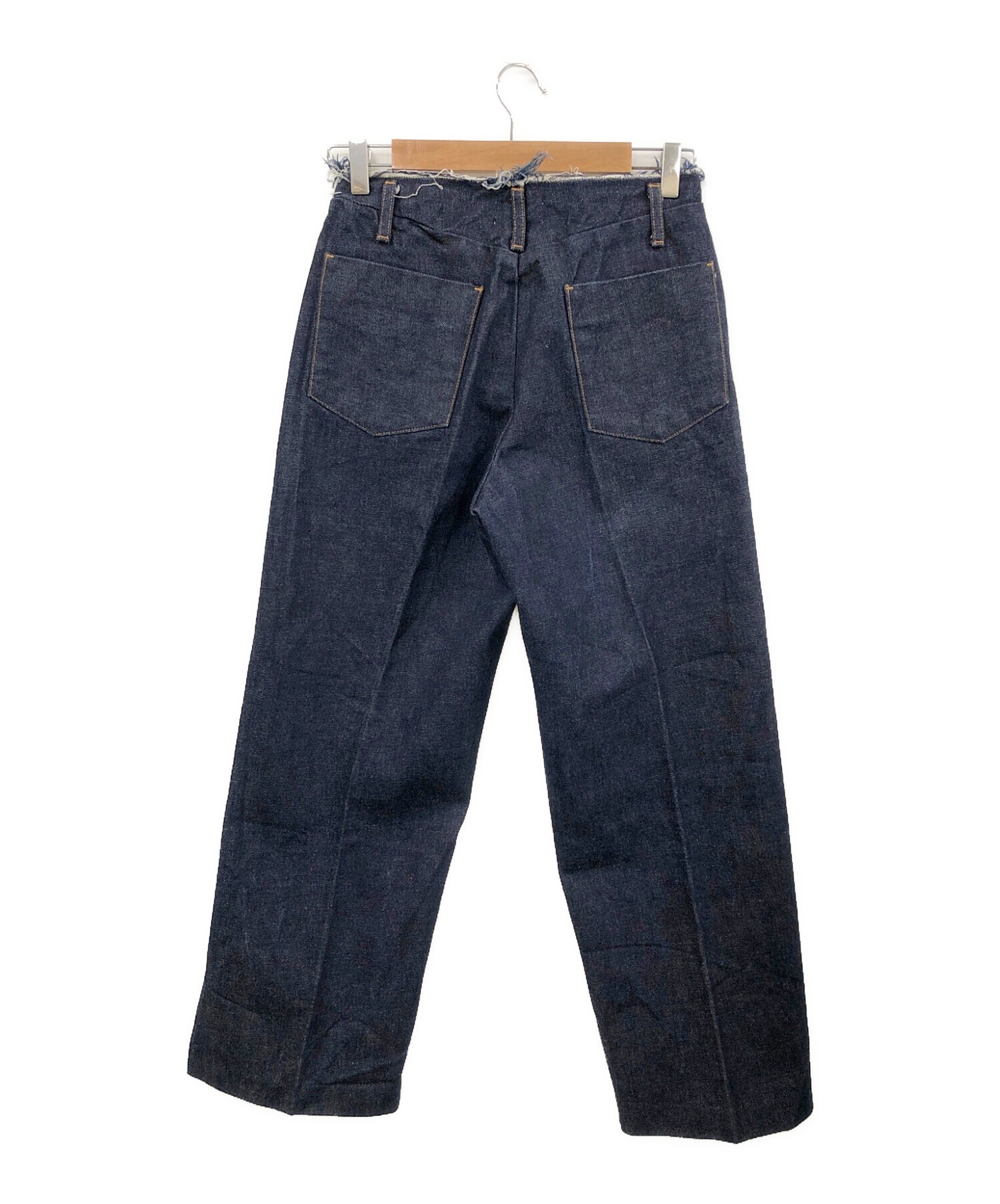 中古・古着通販】TANAKA (タナカ) UNFINISHED JEAN TROUSERS