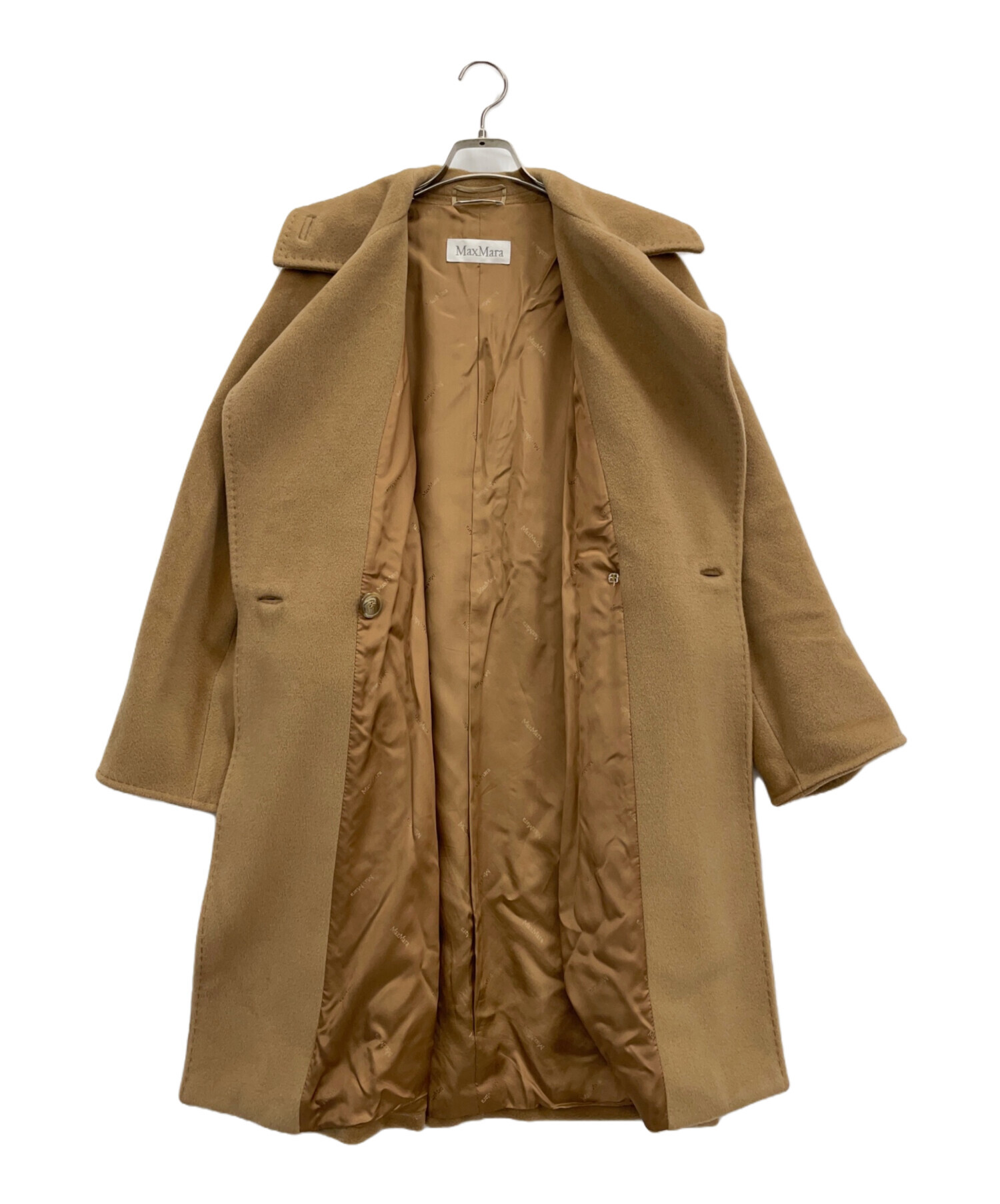 中古・古着通販】MaxMara (マックスマーラ) ウールカシミヤコート ベージュ サイズ:36｜ブランド・古着通販 トレファク公式【TREFAC  FASHION】スマホサイト