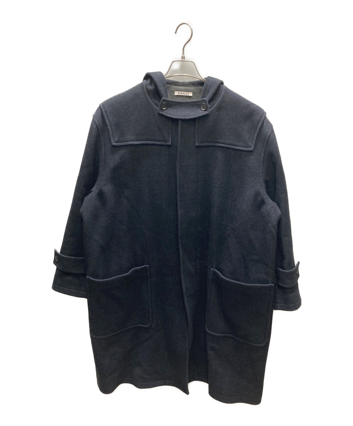 中古・古着通販】AURALEE (オーラリー) WOOL SILK MELTON DUFFLE COAT