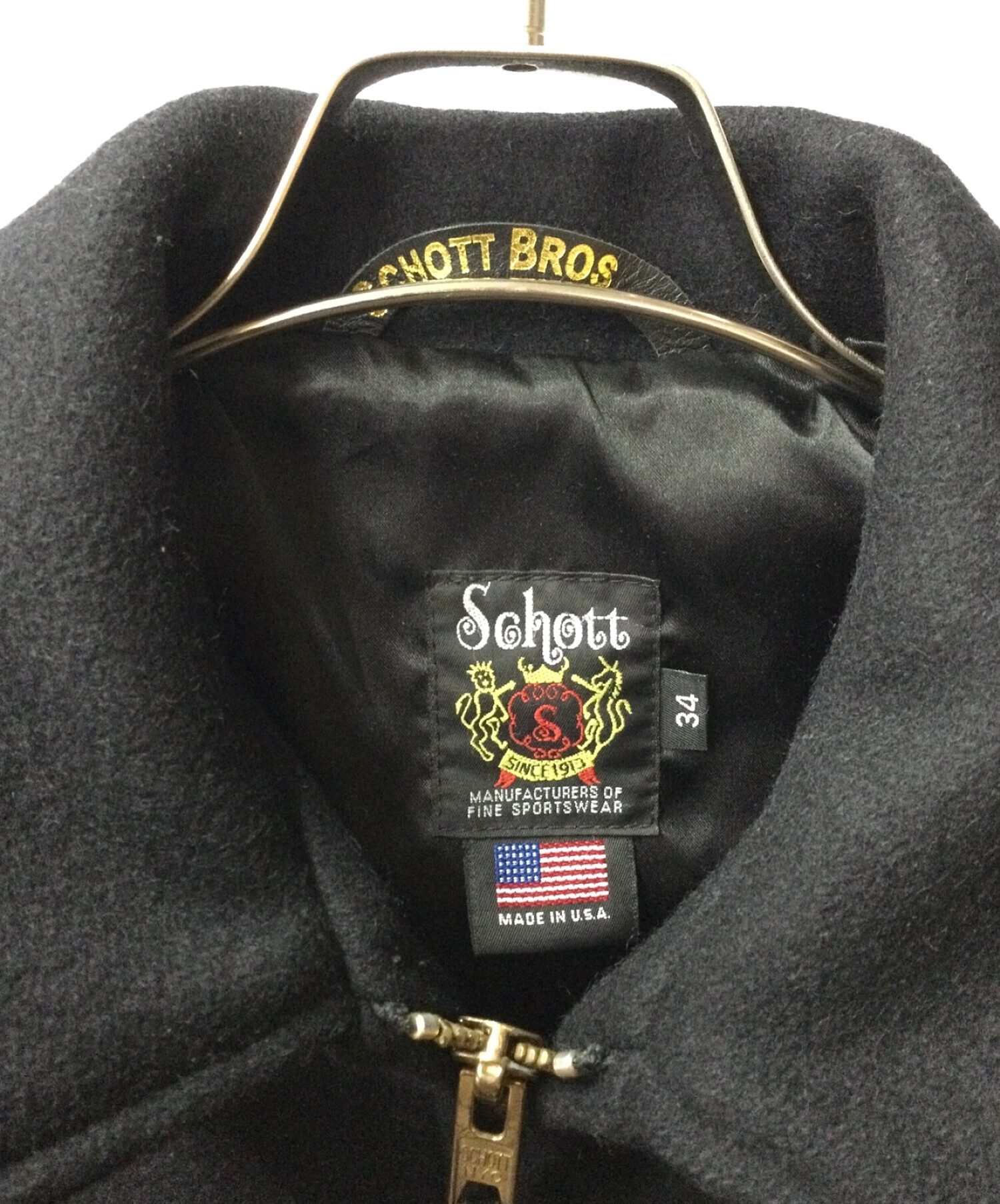 中古・古着通販】SCHOTT BROS. (ショットブロス) WOOL CPO JACKET