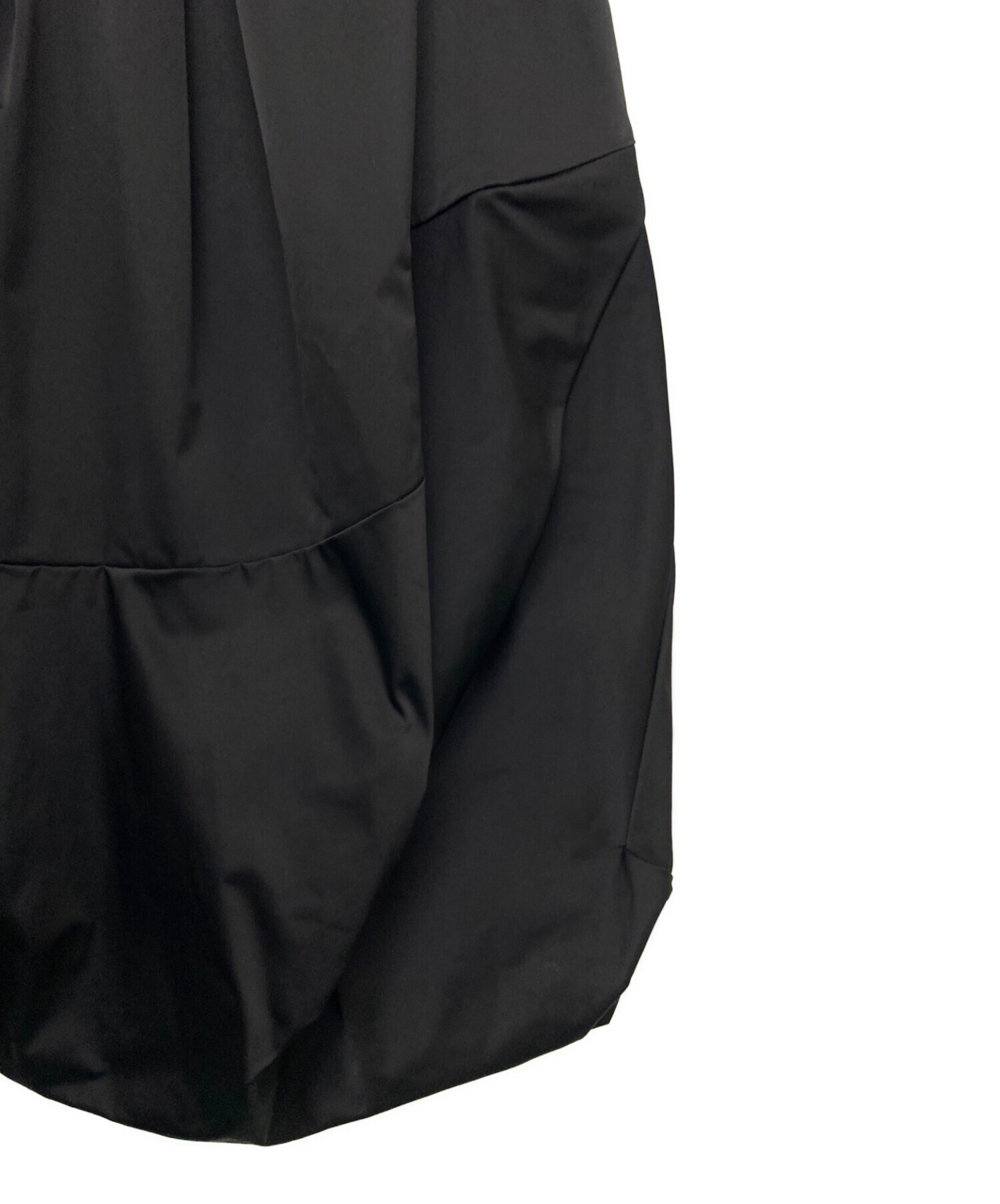 ENFOLD (エンフォルド) アシンメトリーバルーンスカート ブラック サイズ:36