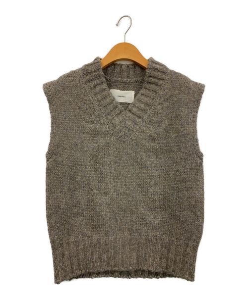 中古・古着通販】TODAYFUL (トゥデイフル) Mottle Yarn Knit Vest