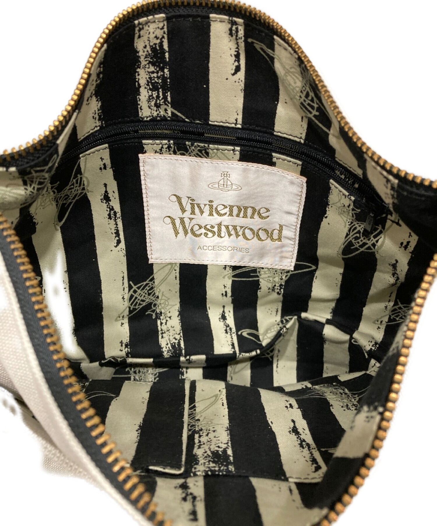 中古・古着通販】Vivienne Westwood (ヴィヴィアンウエストウッド) エッジウェア ショルダーバッグ ベージュ｜ブランド・古着通販  トレファク公式【TREFAC FASHION】スマホサイト