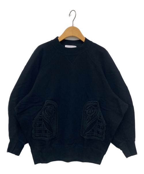 OveMame / Oversize Embroidered Sweatshirt