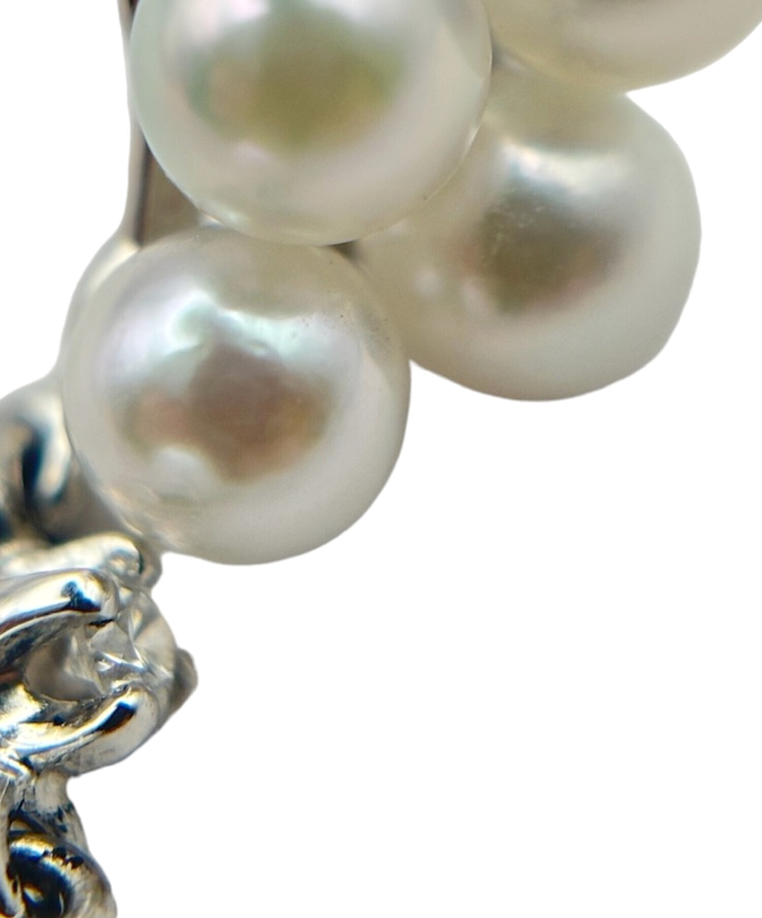 MIKIMOTO (ミキモト) スイングパール ダイヤ ピアス サイズ:-