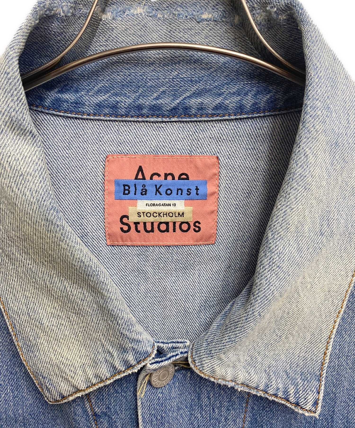 Acne studios (アクネストゥディオス) ルーズフィット デニムジャケット サイズ:S/M