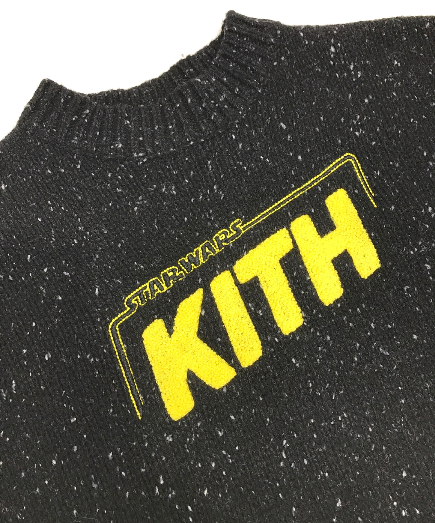 KITH (キス) STAR WARS (スターウォーズ) Galaxy Crewneck Sweater ブラック サイズ:S