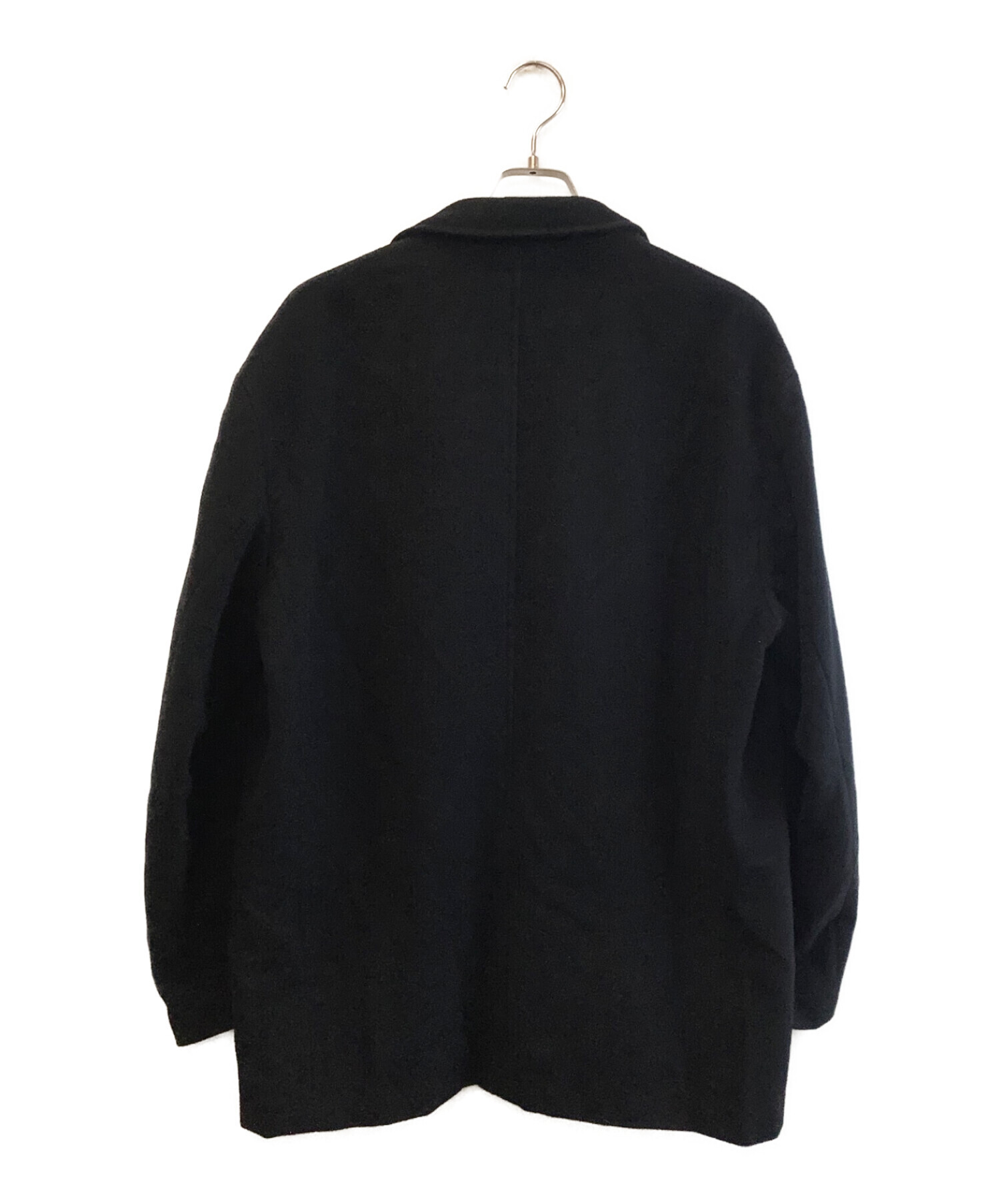 中古・古着通販】AURALEE (オーラリー) CASHMERE WOOL OVER JACKET ブラック サイズ:5｜ブランド・古着通販  トレファク公式【TREFAC FASHION】スマホサイト