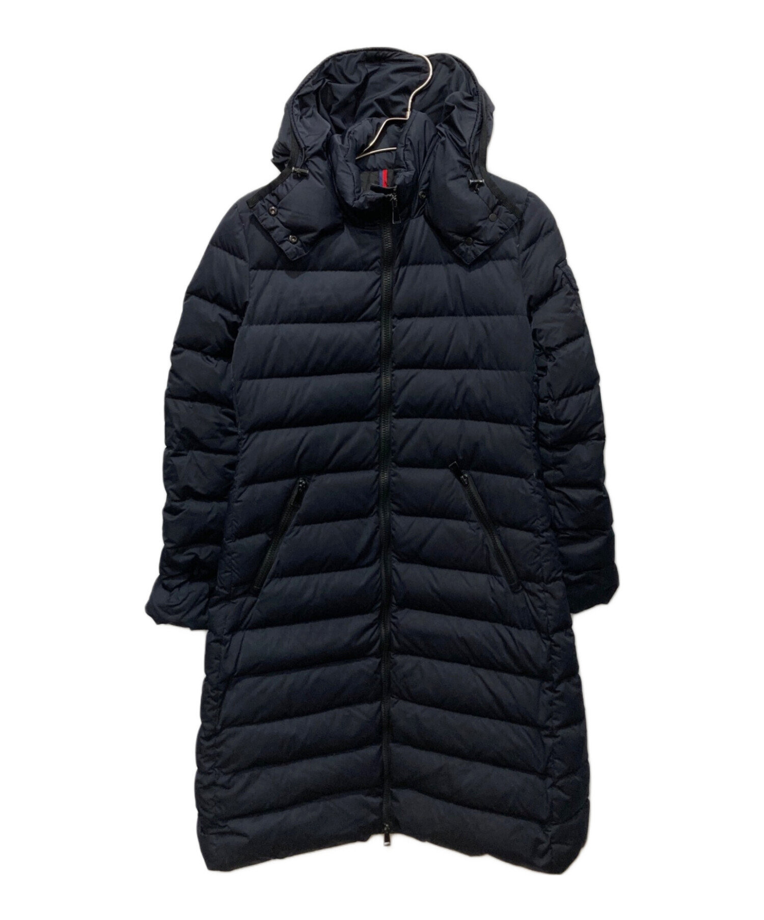 中古・古着通販】MONCLER (モンクレール) ロングダウンコート ネイビー サイズ:1｜ブランド・古着通販 トレファク公式【TREFAC  FASHION】スマホサイト