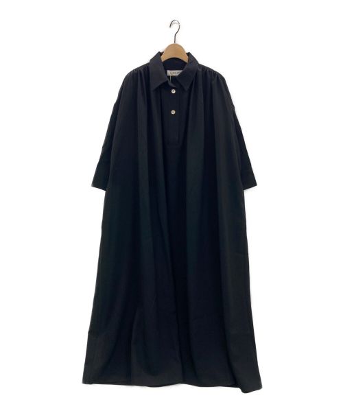 中古・古着通販】HeRIN.CYE (ヘリンドットサイ) Shirt dress ブラック