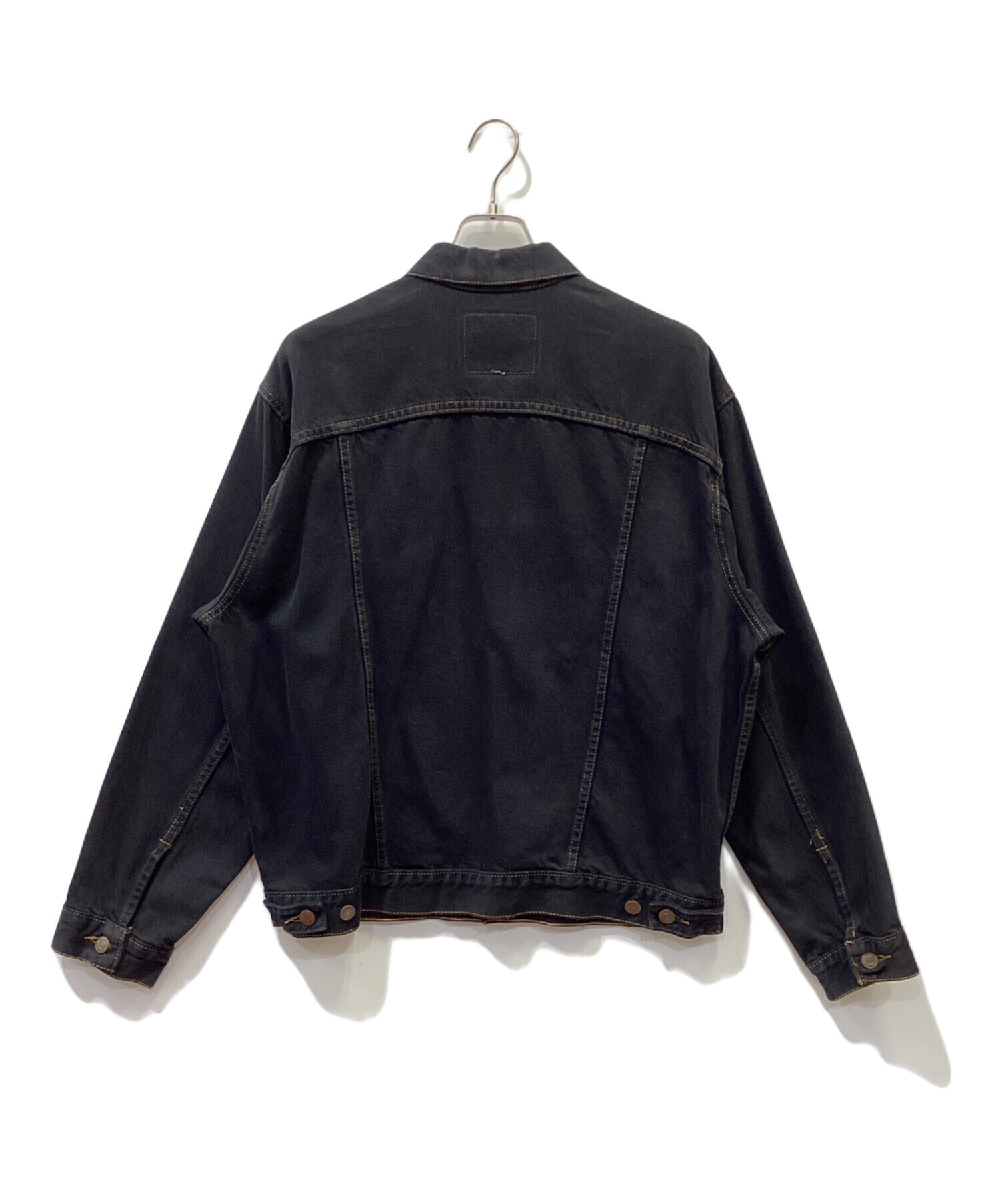 中古・古着通販】LEVI'S (リーバイス) 70507 後染めブラックデニムジャケット ブラック サイズ:不明｜ブランド・古着通販  トレファク公式【TREFAC FASHION】スマホサイト