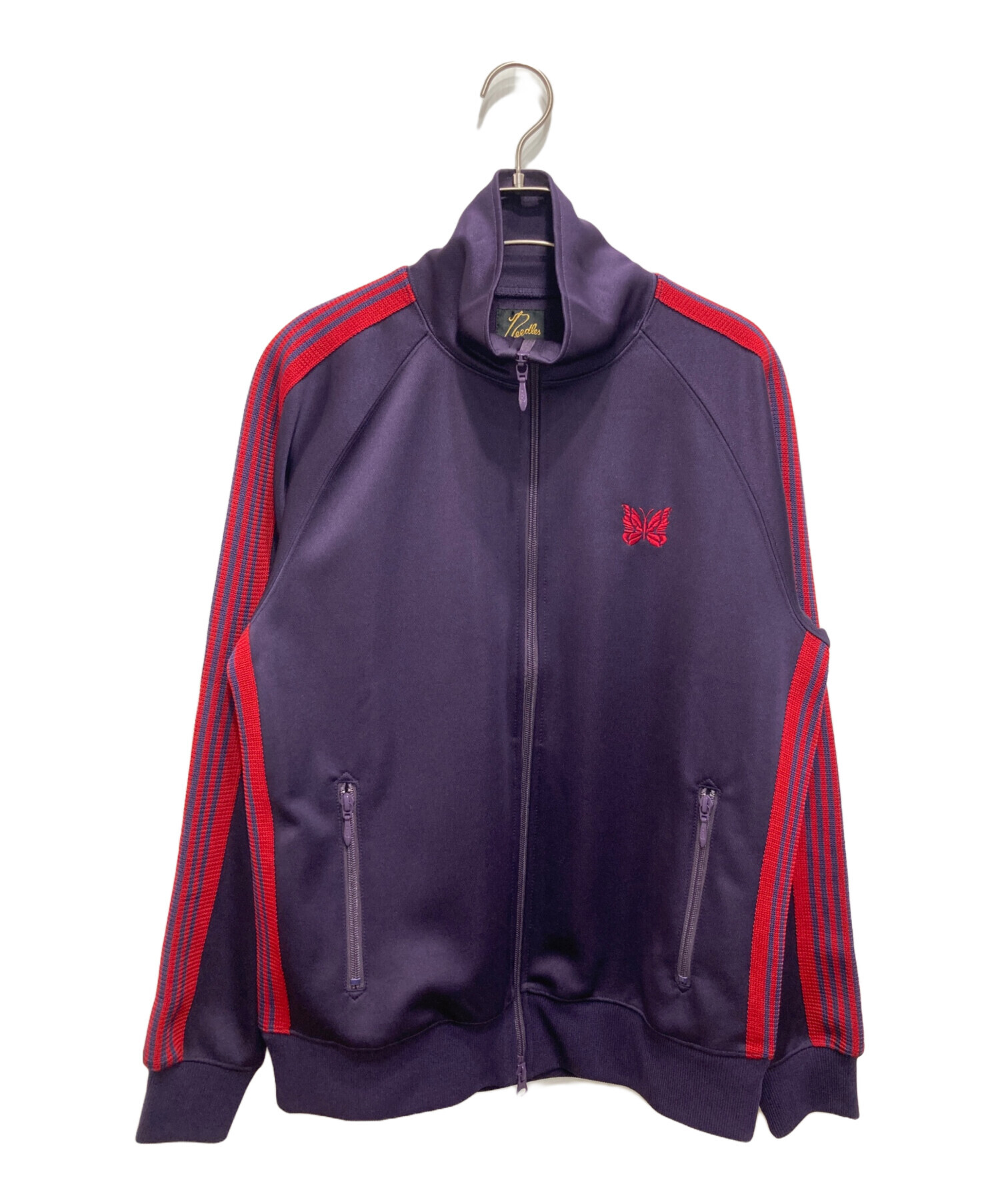 中古・古着通販】Needles (ニードルズ) Track Jacket - Poly Smooth パープル サイズ:S｜ブランド・古着通販  トレファク公式【TREFAC FASHION】スマホサイト