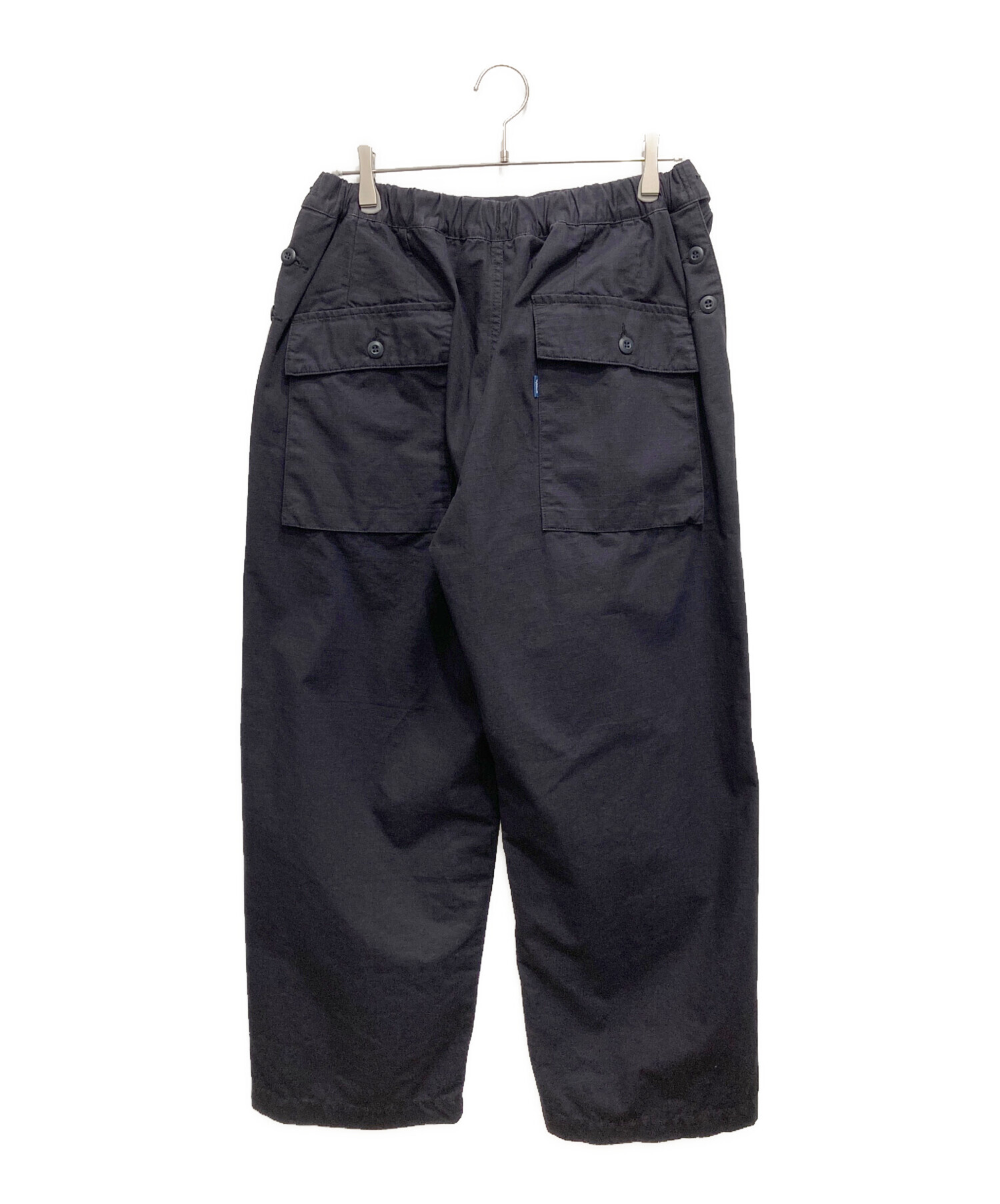 中古・古着通販】TapWater (タップウォーター) Cotton Ripstop Military Trousers ネイビー  サイズ:36｜ブランド・古着通販 トレファク公式【TREFAC FASHION】スマホサイト