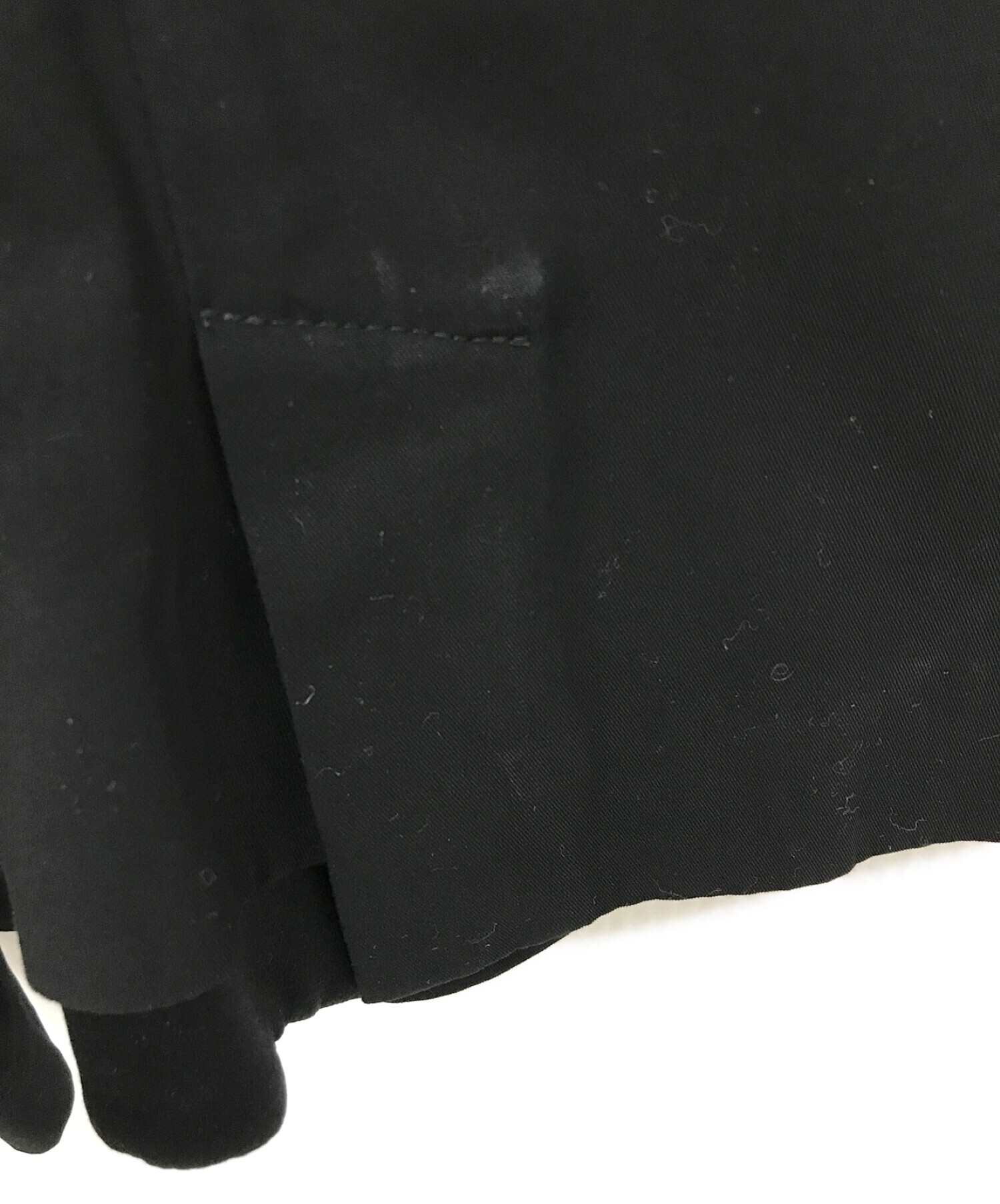 yohji yamamoto+noir (ヨウジヤマモトプリュスノアール) デザイン3Bジャケット ブラック サイズ:2