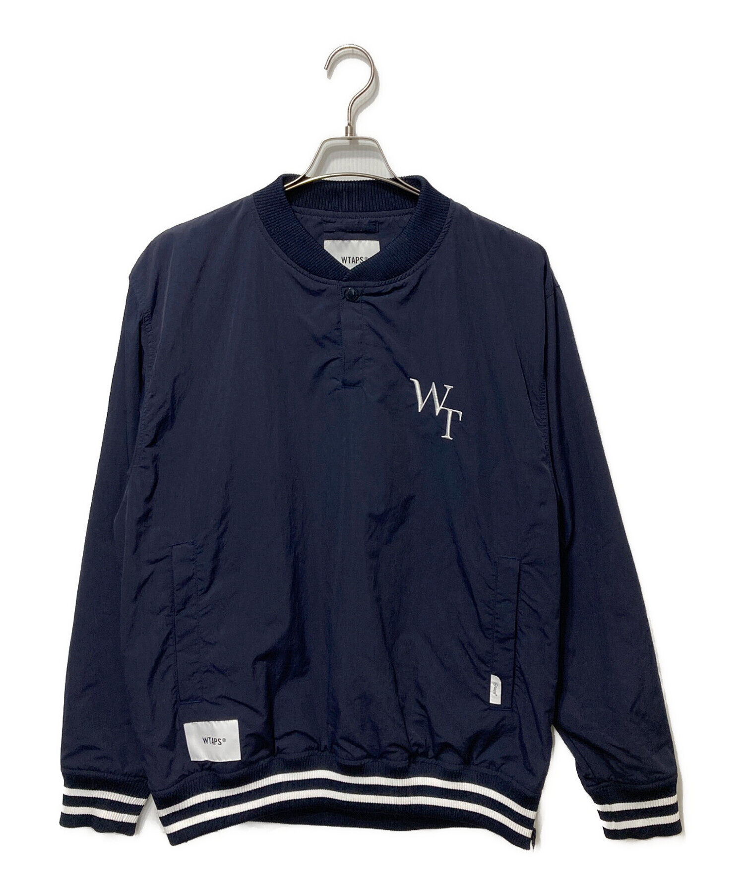 中古・古着通販】WTAPS (ダブルタップス) Pitch /Jacket / Nylon. Tussah. League ネイビー サイズ:02  未使用品｜ブランド・古着通販 トレファク公式【TREFAC FASHION】スマホサイト