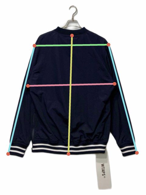 中古・古着通販】WTAPS (ダブルタップス) Pitch /Jacket / Nylon. Tussah. League ネイビー サイズ:02  未使用品｜ブランド・古着通販 トレファク公式【TREFAC FASHION】スマホサイト