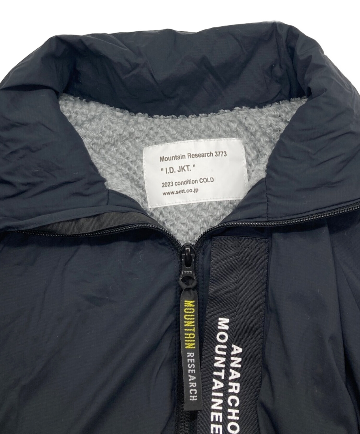 中古・古着通販】MOUNTAIN RESEARCH (マウンテンリサーチ) I.D. JKT ブラック サイズ:M｜ブランド・古着通販  トレファク公式【TREFAC FASHION】スマホサイト