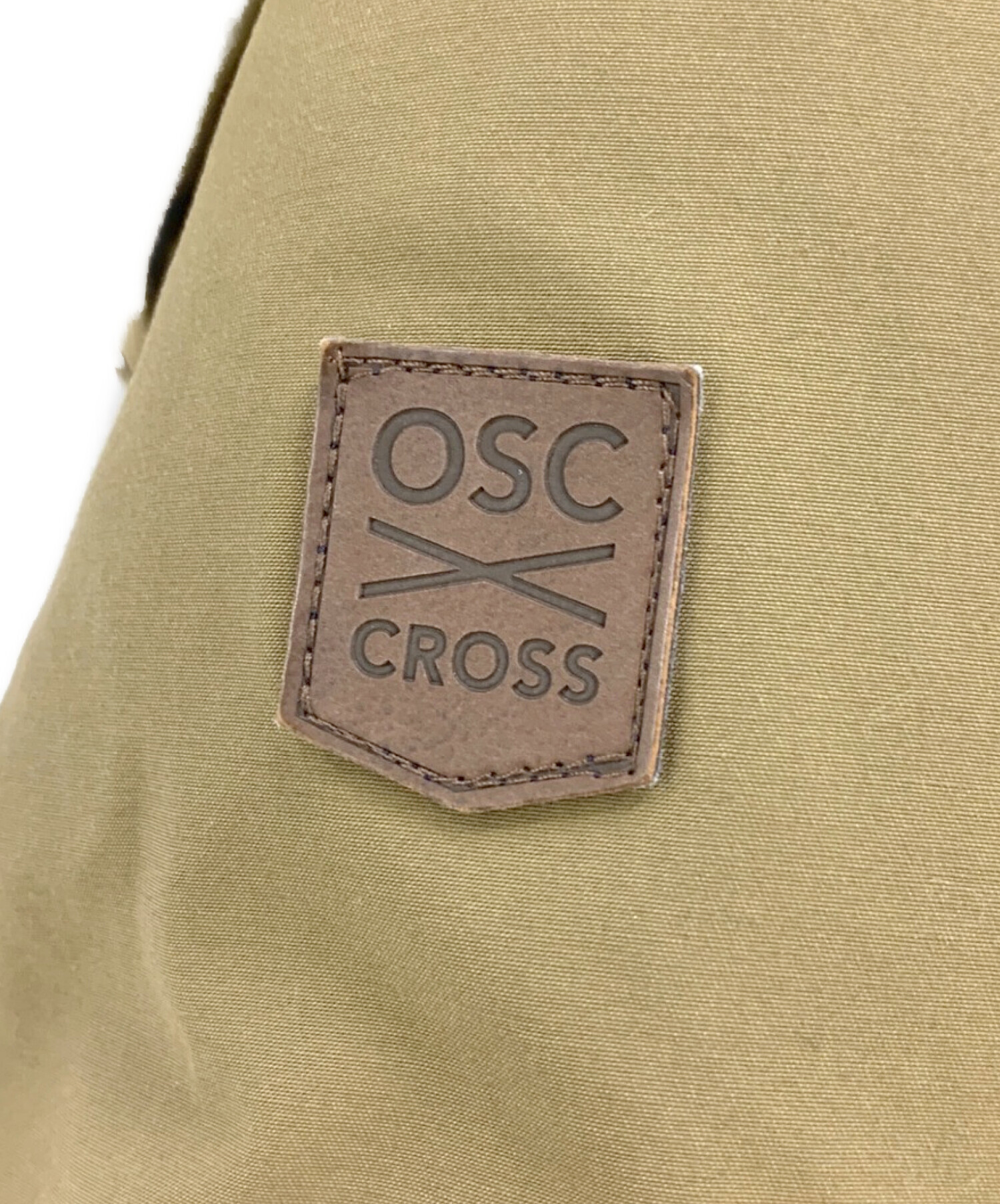 OSC CROSS (オーエスシー クロス) BEAUMONT ダウンジャケット カーキ サイズ:XS