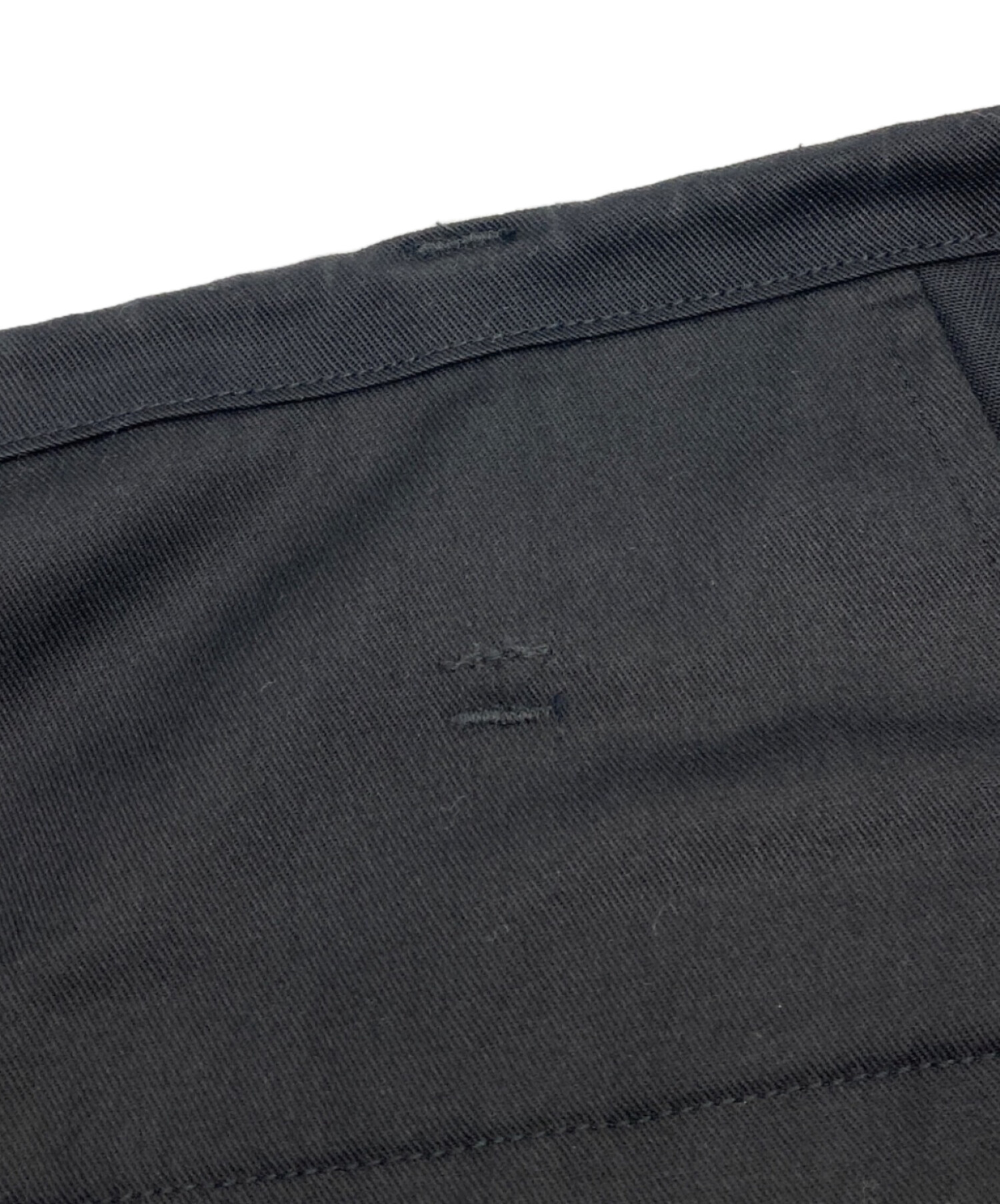 中古・古着通販】s'yte Yohji Yamamoto (サイト ヨウジヤマモト) Dickies (ディッキーズ) ダブルニーイージーパンツ  ブラック サイズ:3｜ブランド・古着通販 トレファク公式【TREFAC FASHION】スマホサイト