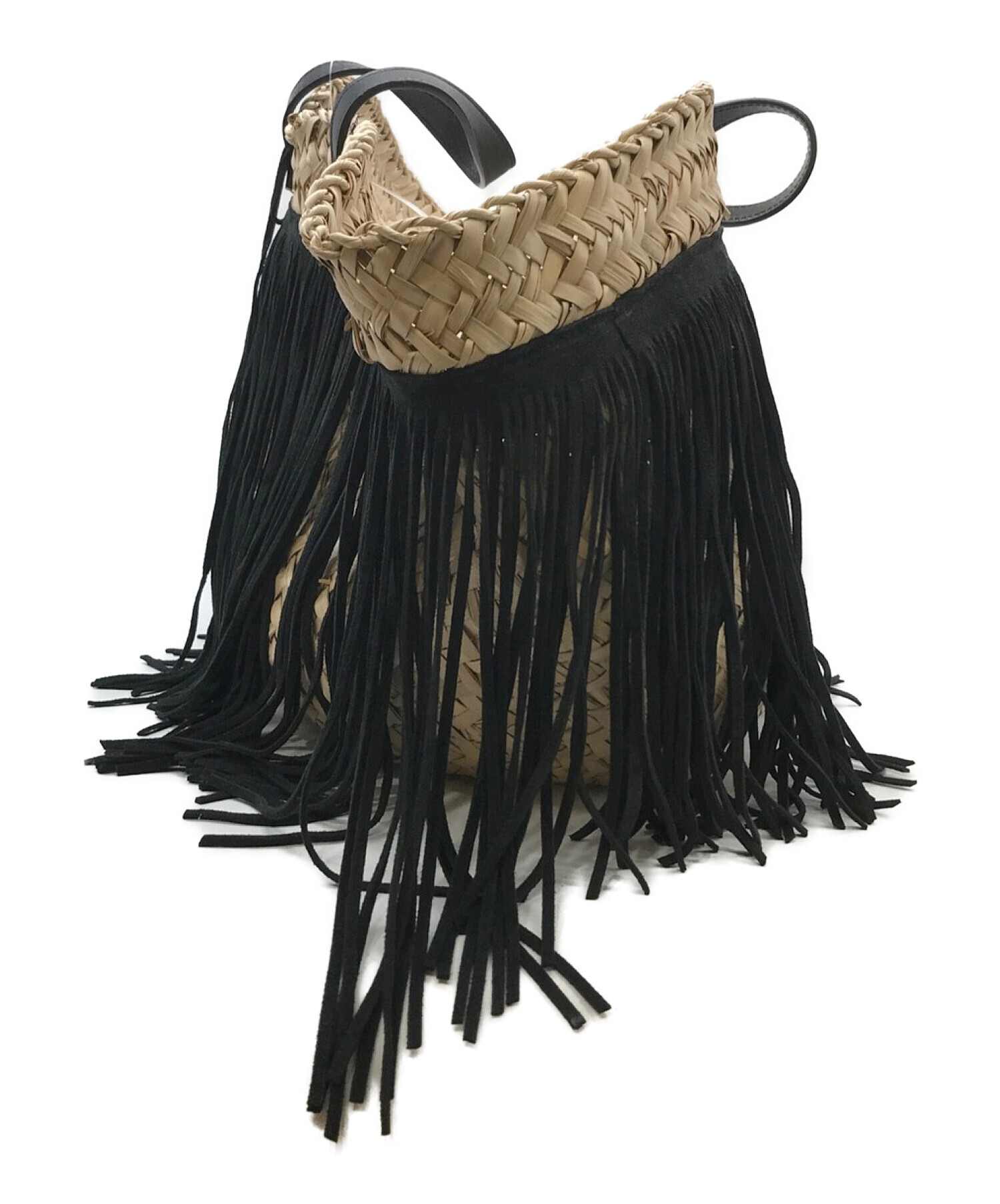 ATELIER AMBOISE (アトリエ アンボワーズ) FRINGE BAG ベージュ