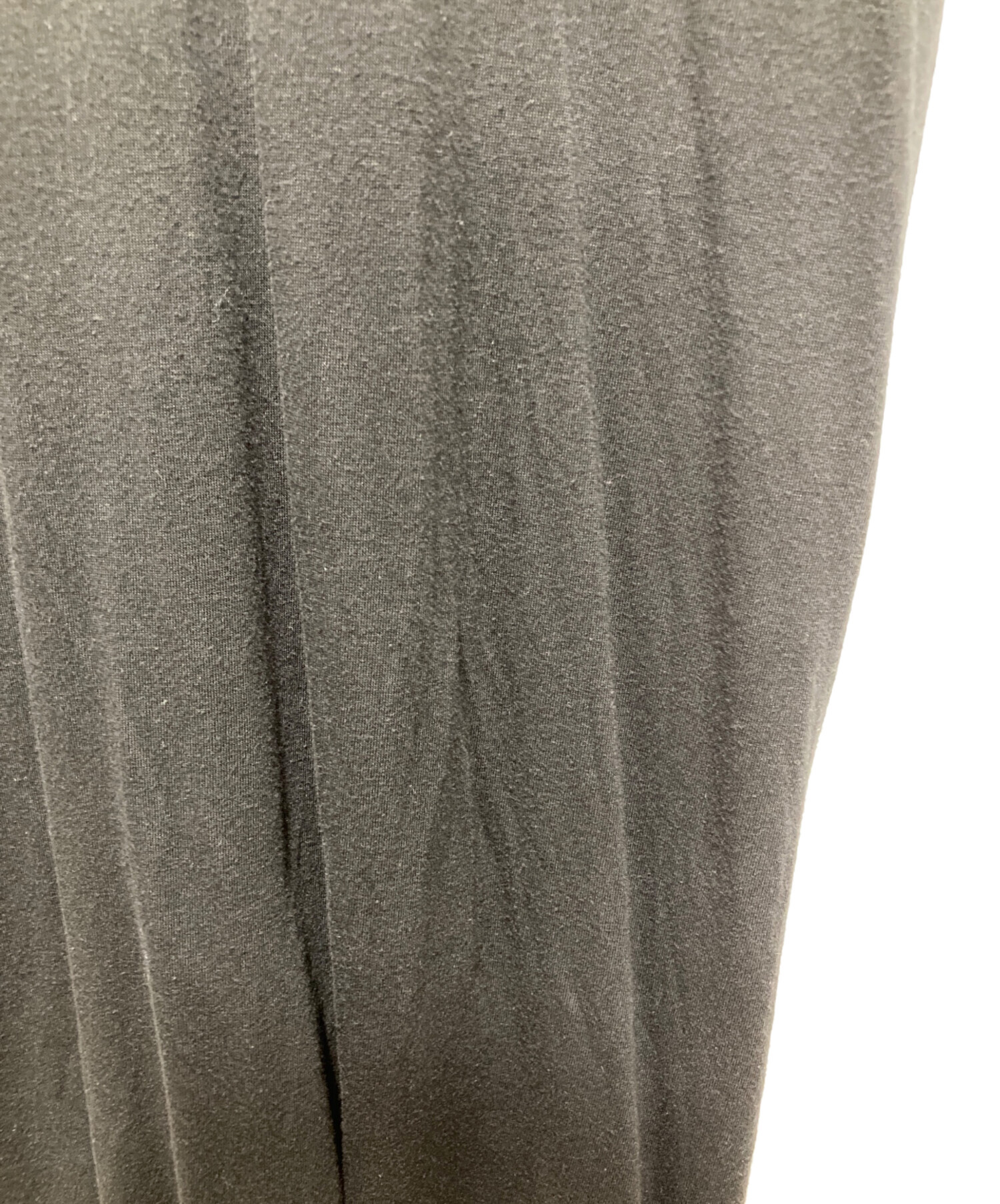 中古・古着通販】RICK OWENS (リックオウエンス) ビスコース/SILK ライトウェイト Tシャツ ブラック サイズ:09｜ブランド・古着通販  トレファク公式【TREFAC FASHION】スマホサイト