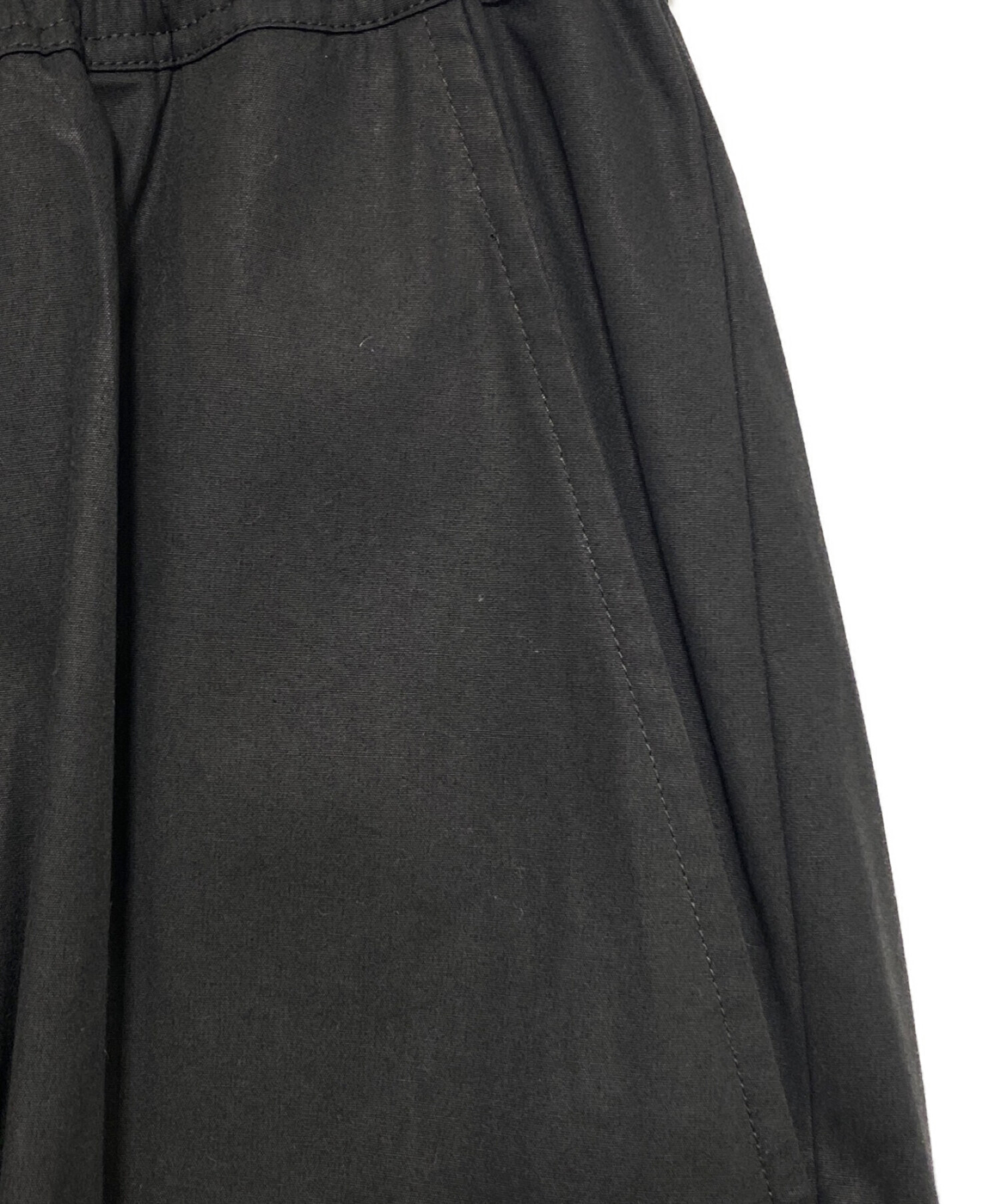 RICK OWENS (リック オウエンス) DRAWSTRING LONG PANTS ブラック サイズ:46