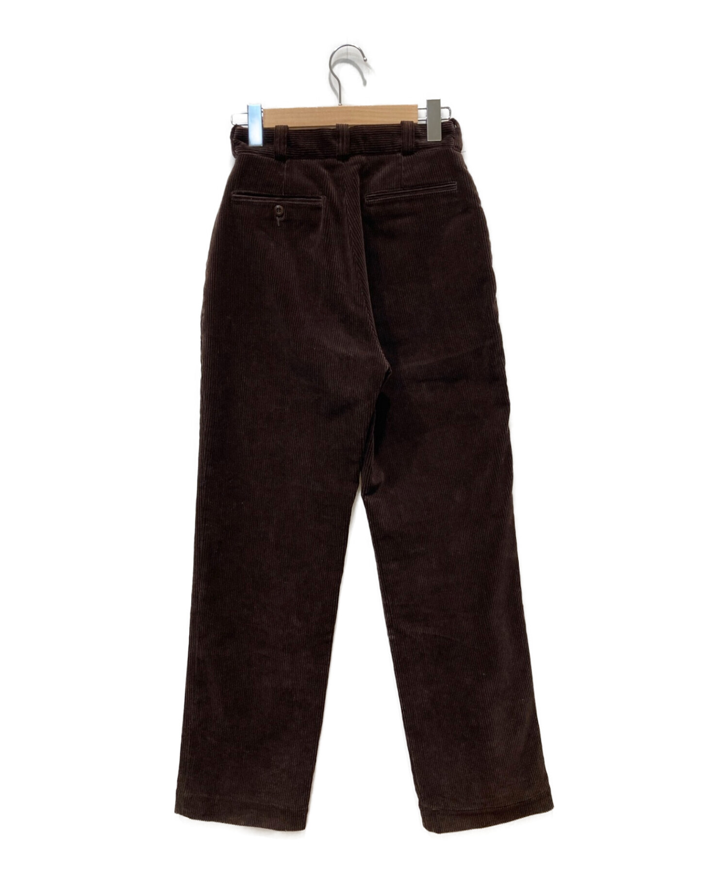 LENO (リノ) CORDUROY TROUSERS ブラウン サイズ:2