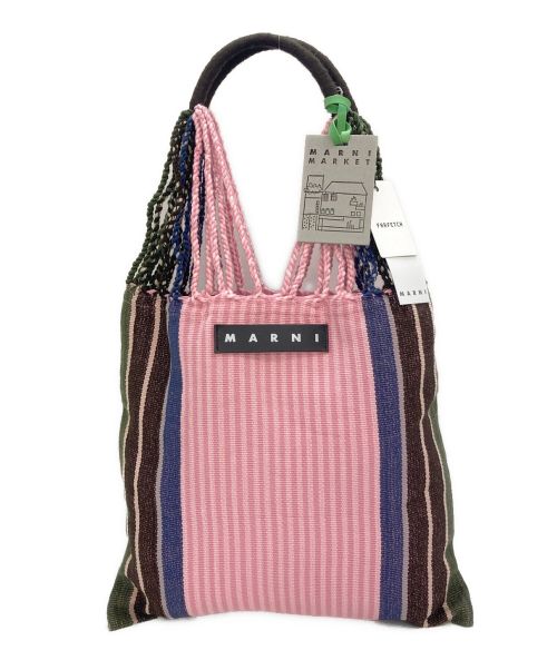 中古・古着通販】MARNI (マルニ) ハンモックバッグ ピンク サイズ:UNI