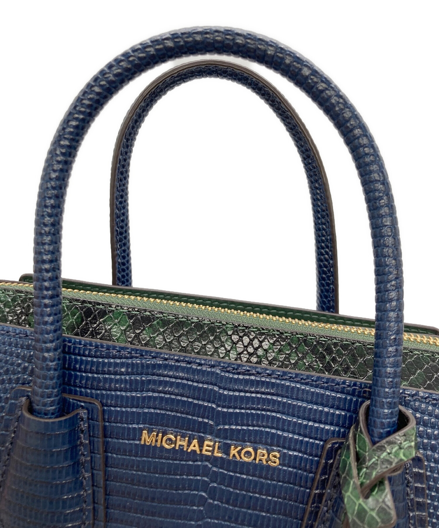 中古・古着通販】MICHAEL KORS (マイケルコース) バッグ ネイビー