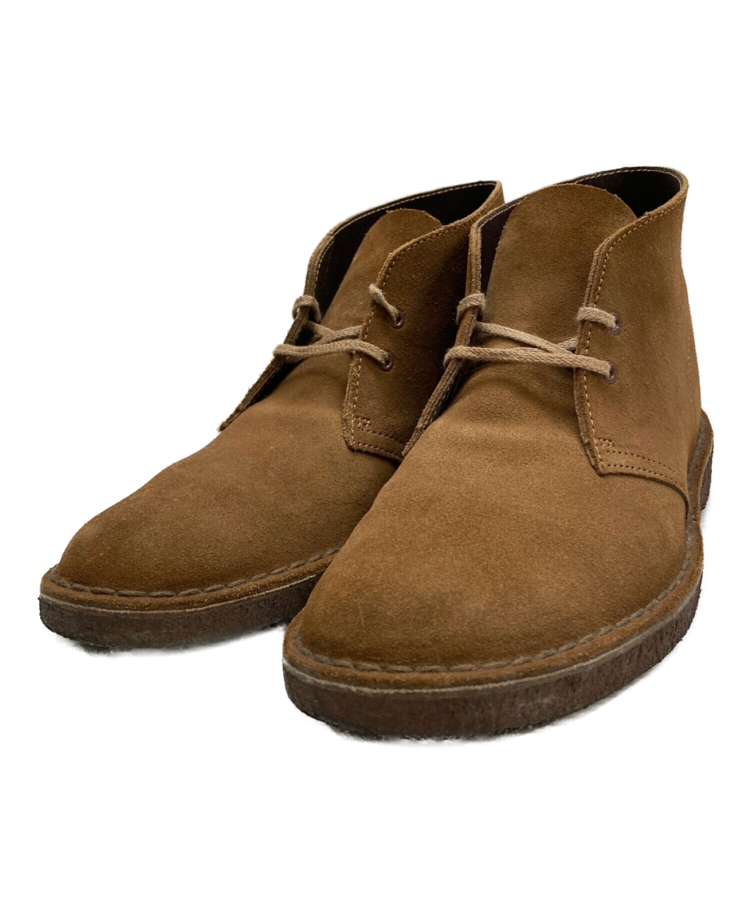 Clarks◇ブーツ US9 BRW 500629 DESERT BOOT - ブーツ