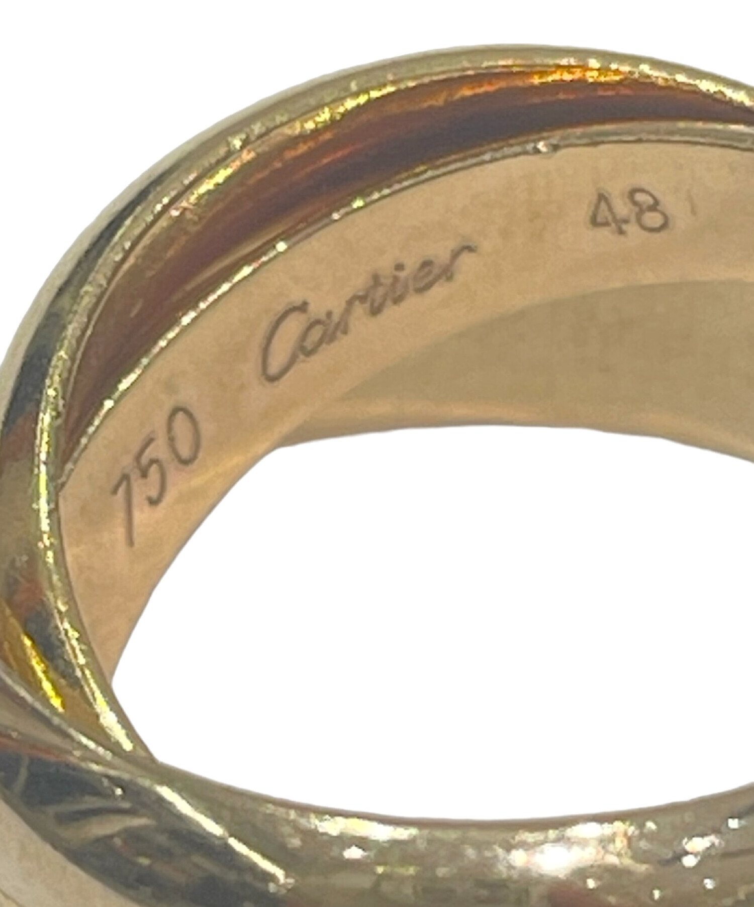 Cartier (カルティエ) トリニティリング サイズ:48（約8号）