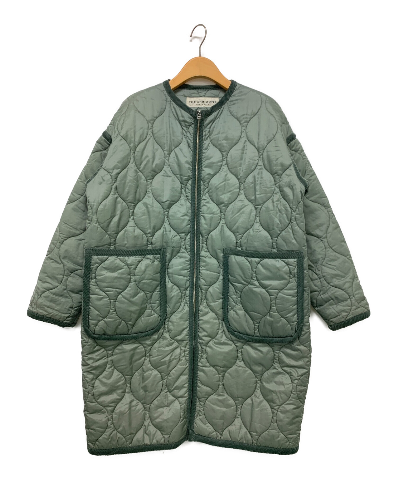 中古・古着通販】THE SHINZONE (ザ シンゾーン) QUILTING COAT カーキ