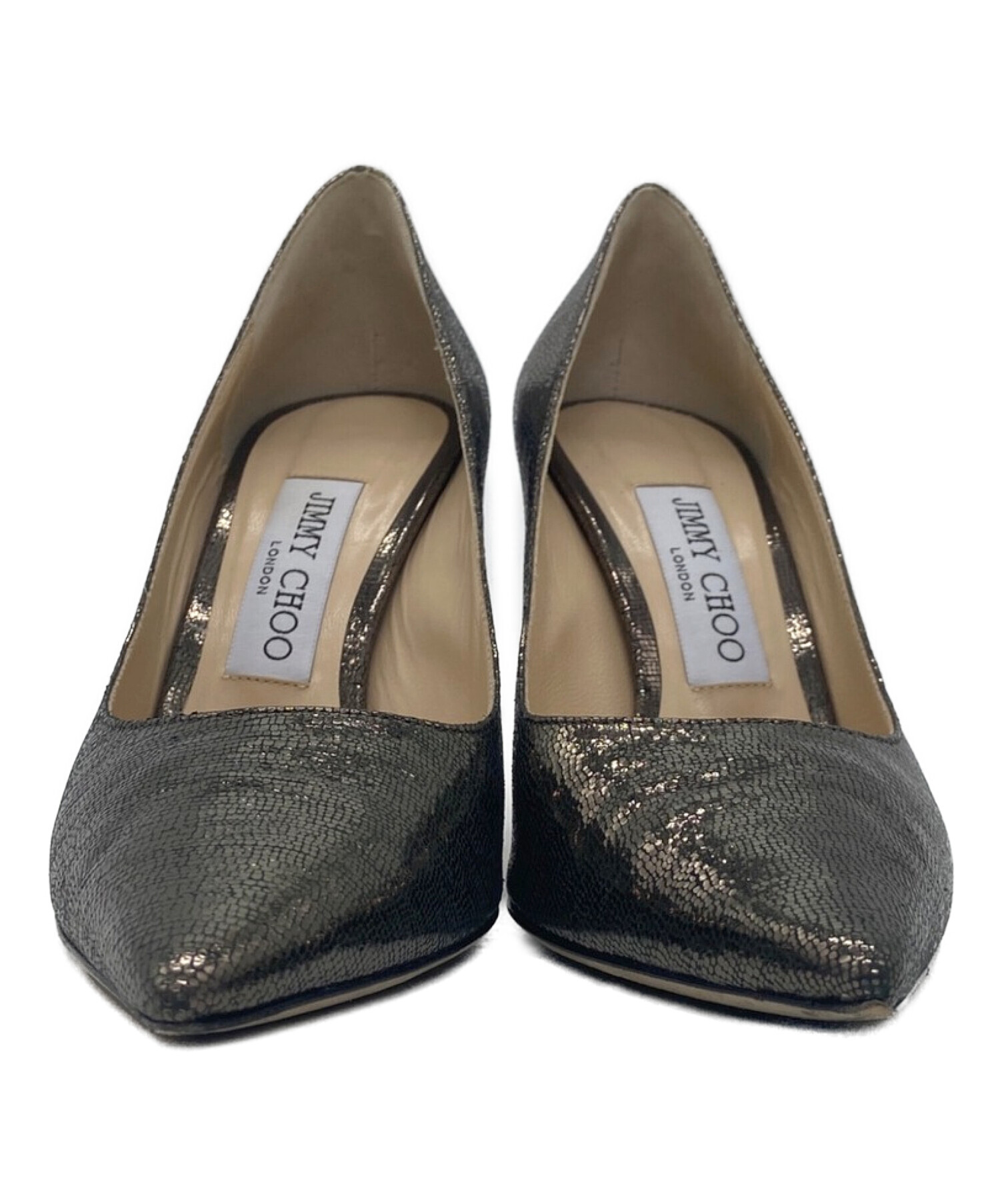 中古・古着通販】JIMMY CHOO (ジミーチュウ) LOVE 100 ブロンズ サイズ