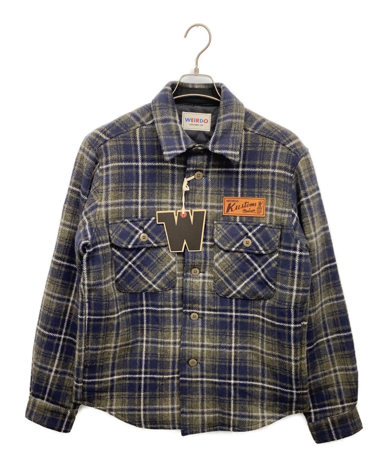 中古・古着通販】WEIRDO (ウィアード) KUSTOMS - L/S QUILTING