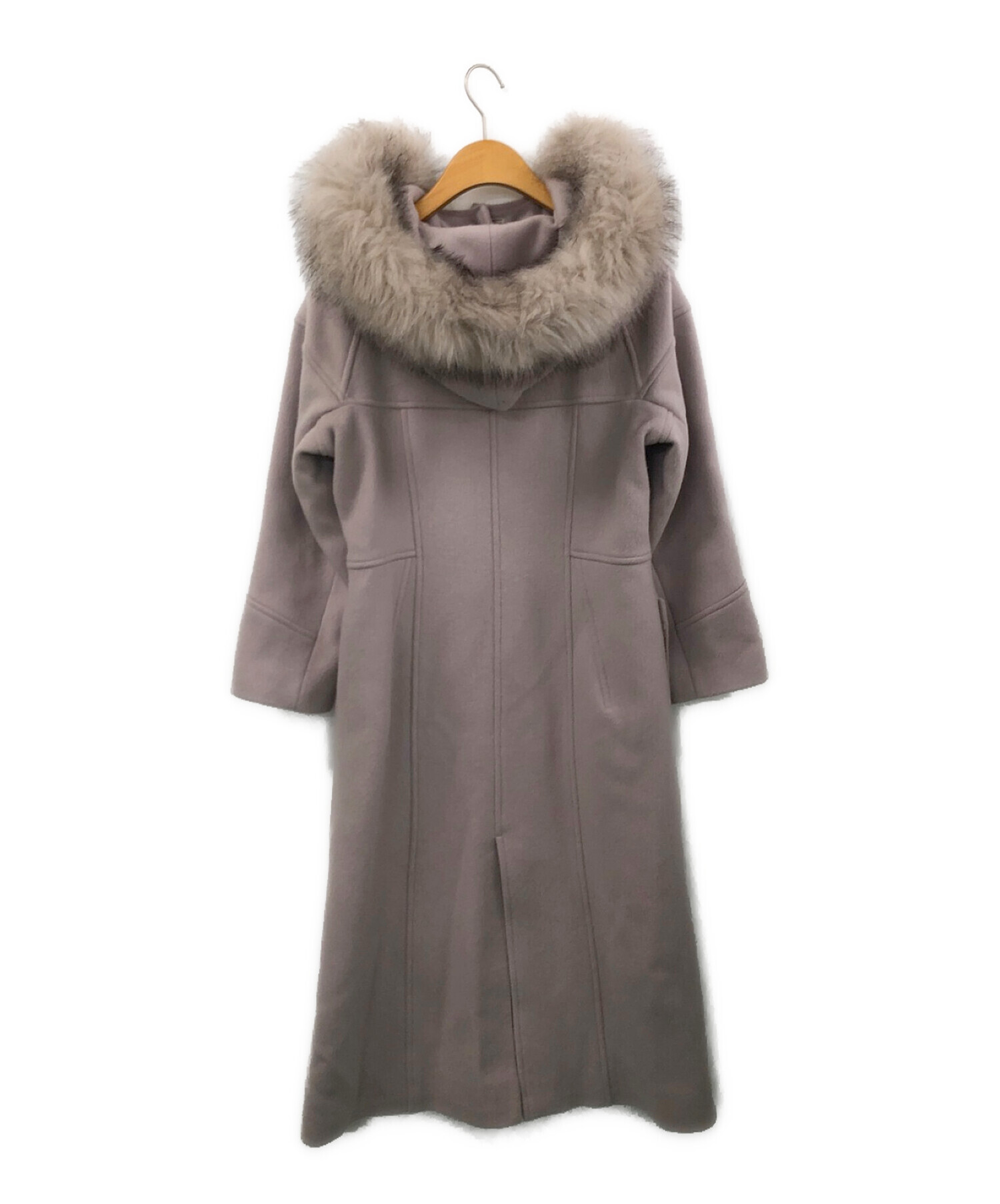 中古・古着通販】Her lip to (ハーリップトゥ) Faux Fur Hoodie Duffle Coat ライトピンク  サイズ:S｜ブランド・古着通販 トレファク公式【TREFAC FASHION】スマホサイト