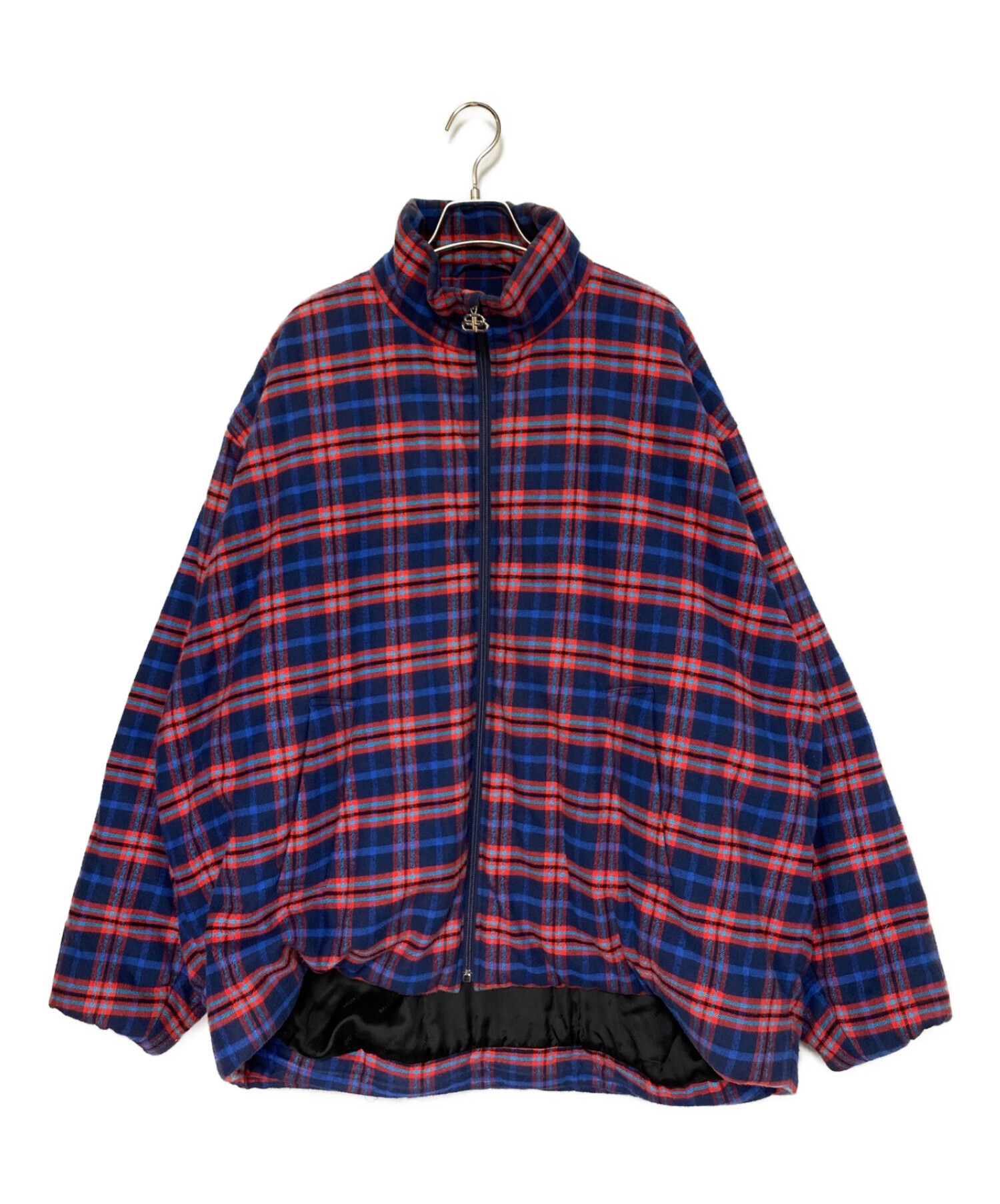 balenciaga【美品】BALENCIAGA 19AW tartan jacket - ブルゾン