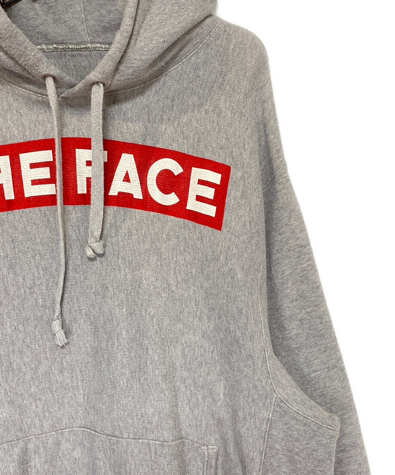 中古・古着通販】GUCCI (グッチ) THE FACE HOODIE グレー サイズ:M