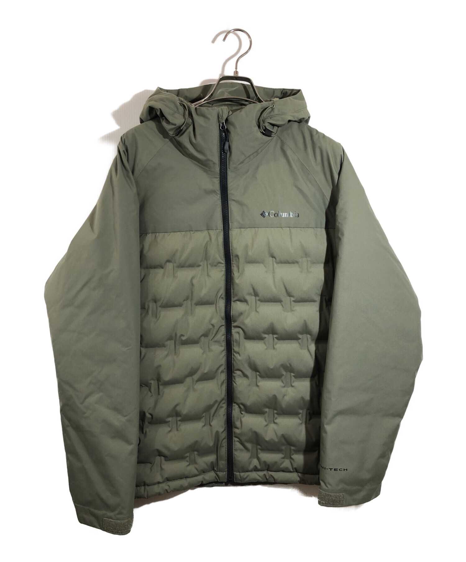 Columbia (コロンビア) GRAND TREK 2 DOWN HOODED JACKET　グランドトレックIIダウンフード ジャケット  オリーブ サイズ:XL