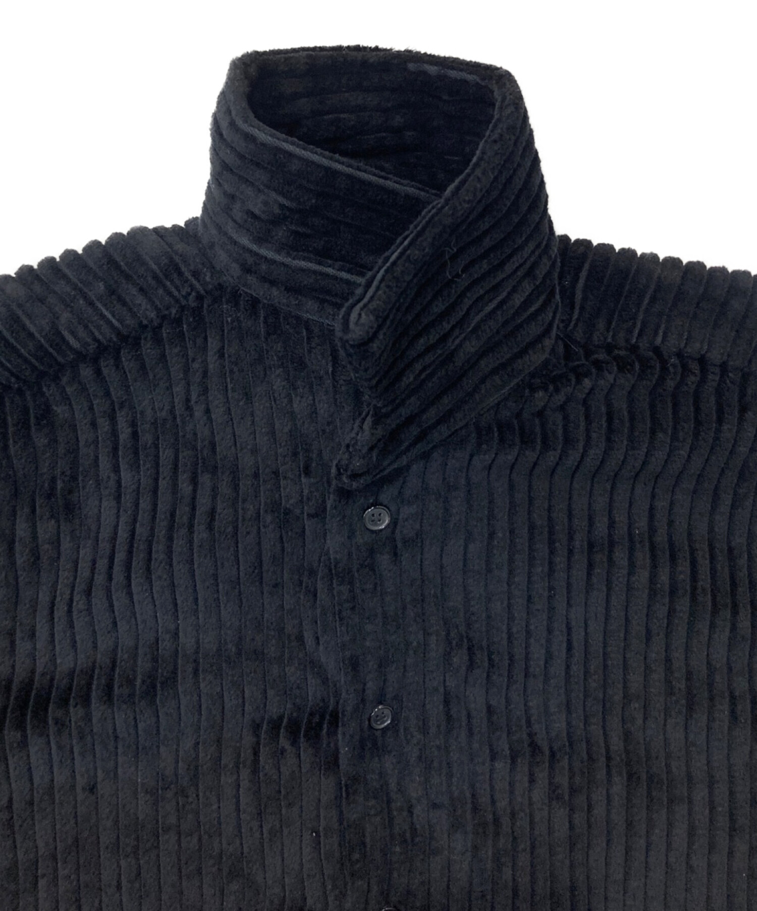 BLESS (ブレス) コーデュロイシャツジャケット BLESS22FW-6 ブラック サイズ:L
