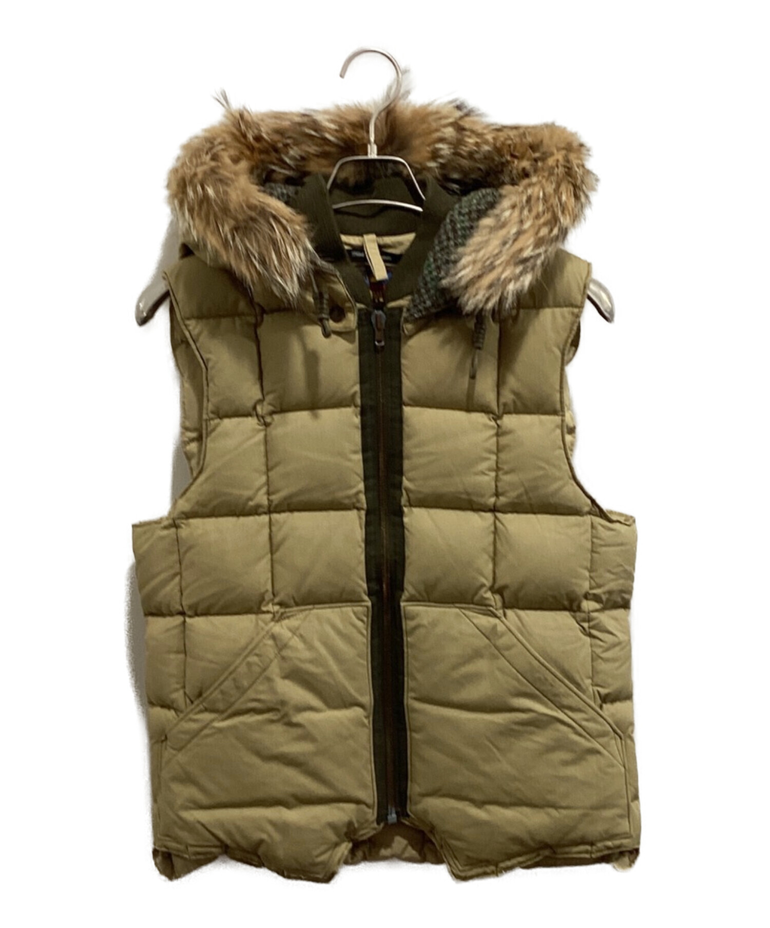 Eddie Bauer (エディーバウアー) NIGEL CABOURN (ナイジェルケーボン) CANADIAN VEST ベージュ サイズ:46