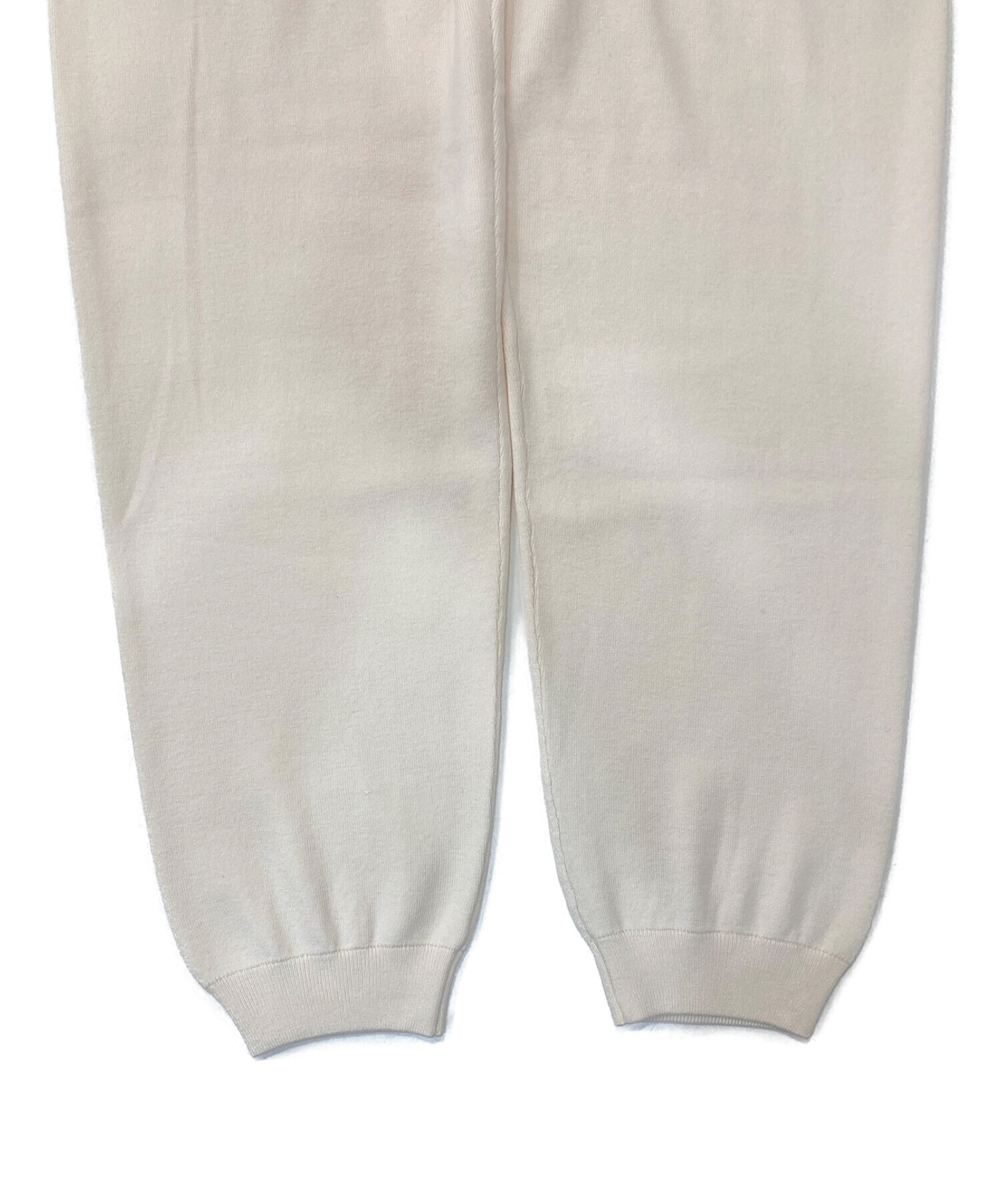 CLANE (クラネ) SLIM KNIT PANTS 15110-7162 アイボリー 未使用品