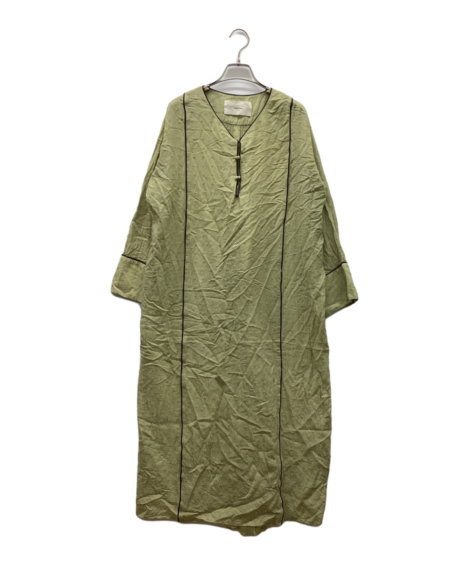 中古・古着通販】TODAYFUL (トゥデイフル) Embroidery Voile Dress ライトグリーン サイズ:36｜ブランド・古着通販  トレファク公式【TREFAC FASHION】スマホサイト