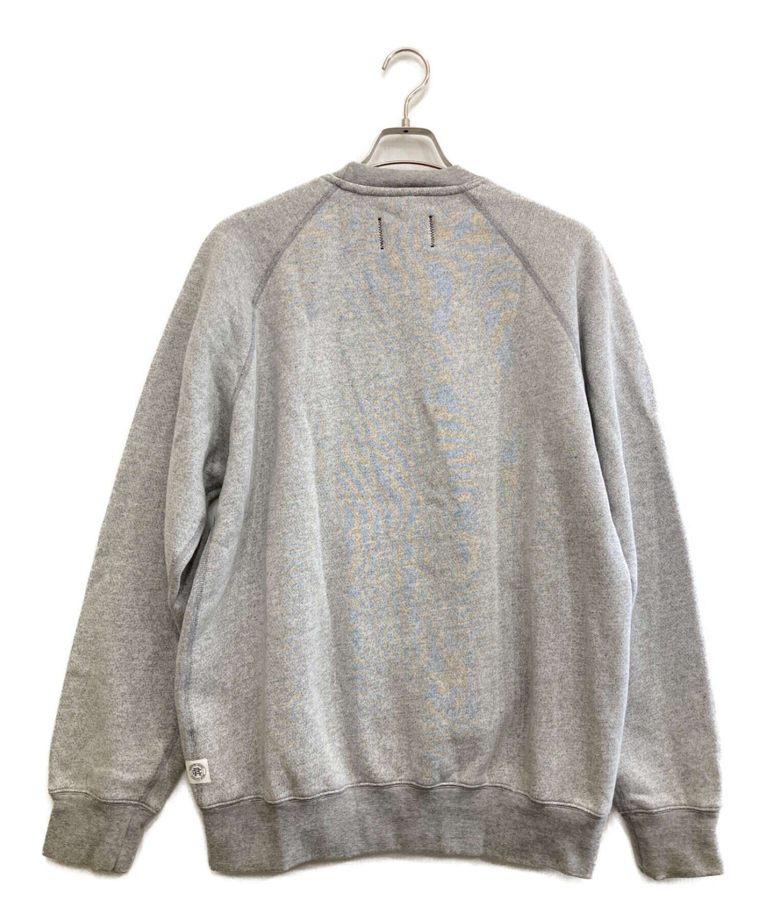 REIGNING CHAMP (レイニングチャンプ) Ron Herman (ロンハーマン) クルーネックスウェット グレー サイズ:Ｌ