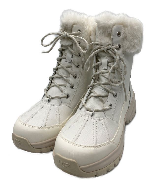 中古・古着通販】UGG (アグ) Yose Fluffブーツ ホワイト サイズ:25