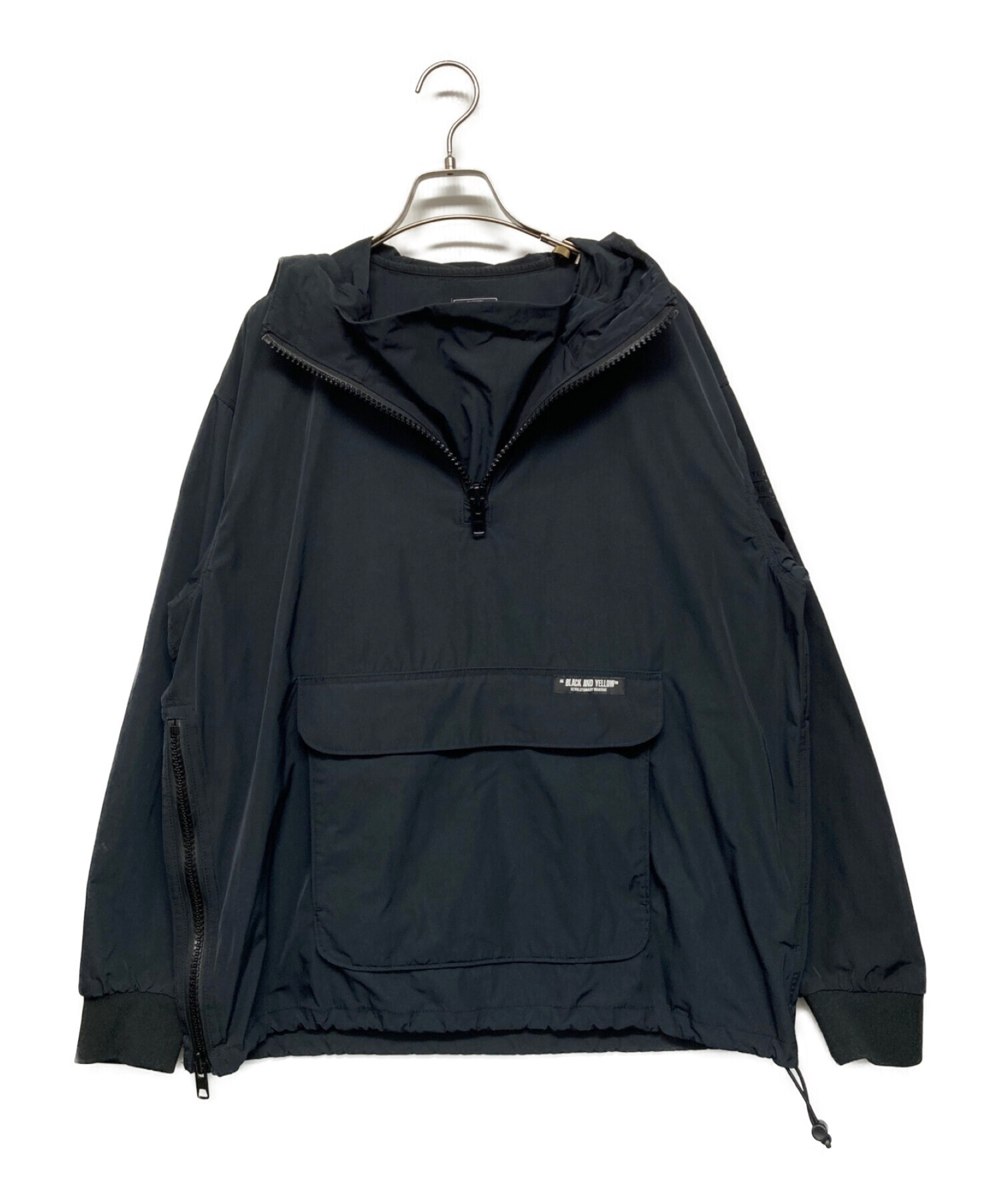 中古・古着通販】RATS (ラッツ) ANORAK BIG ZIP ブラック サイズ