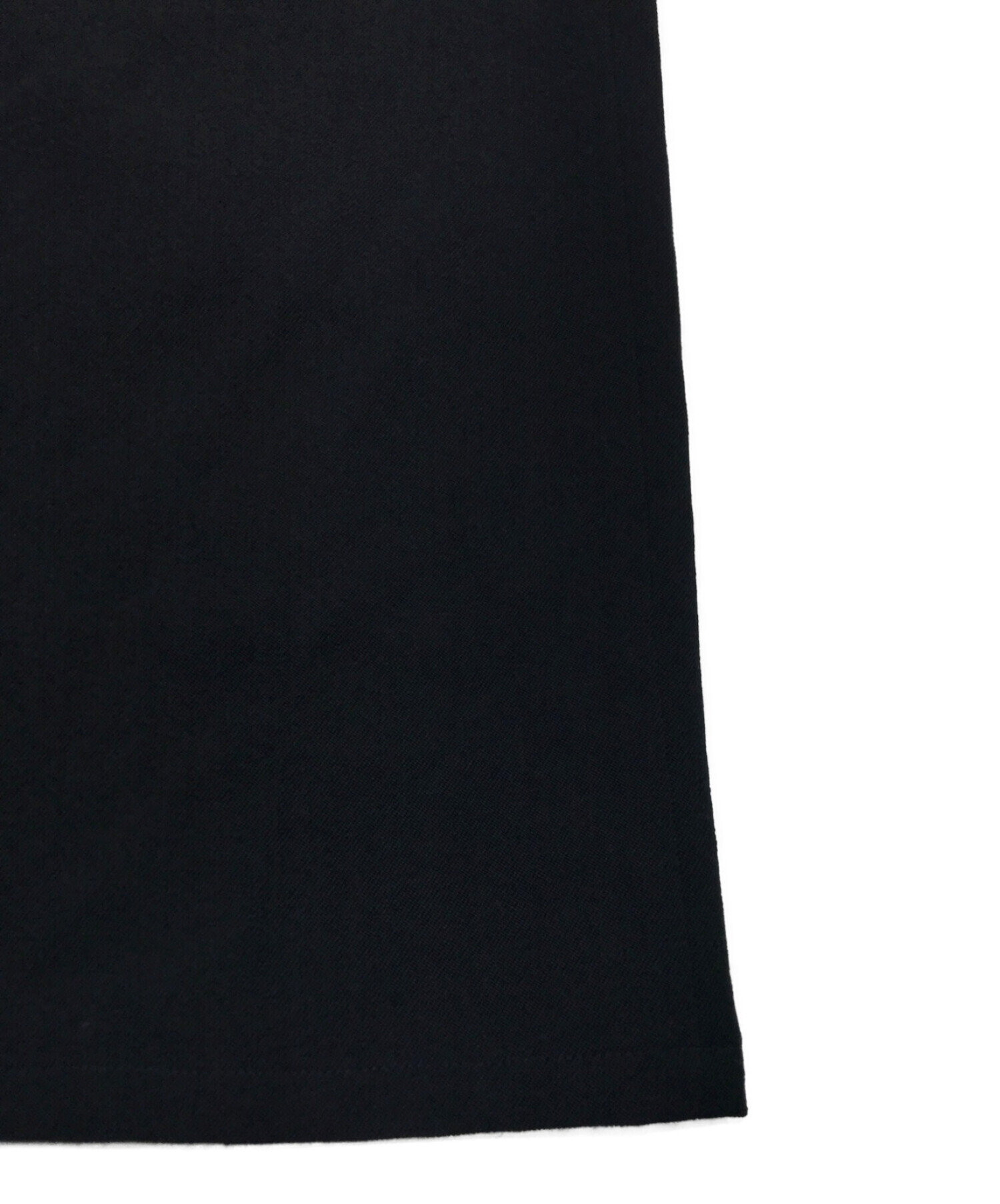 YOHJI YAMAMOTO (ヨウジヤマモト) ロングスカート ブラック サイズ:1