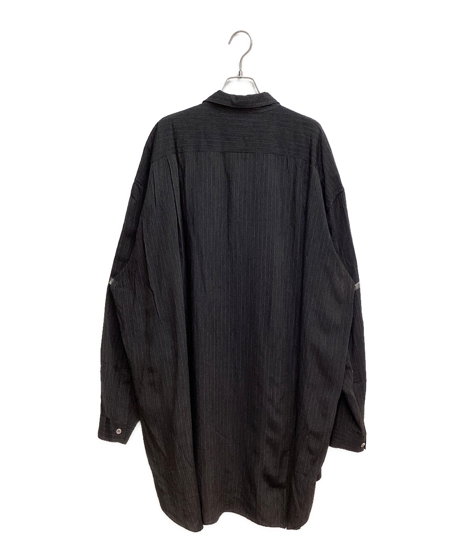 Yohji Yamamoto pour homme (ヨウジヤマモト プールオム) 96AW 脱色期 ドットデザインレーヨンシャツ ブラック サイズ:M