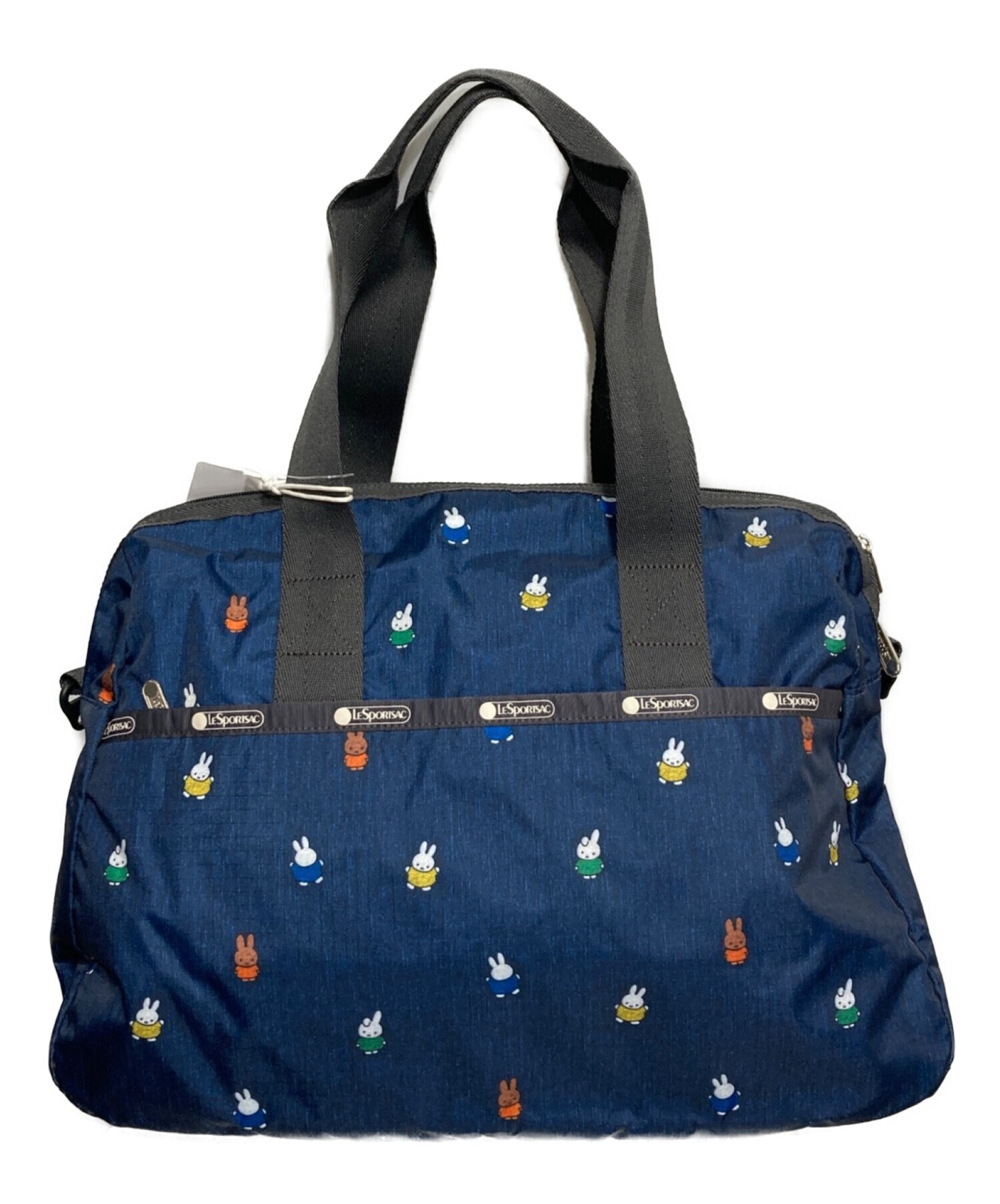 LeSportsac (レスポートサック) miffy (ミッフィ) ショルダートートバッグ ネイビー サイズ:- 未使用品