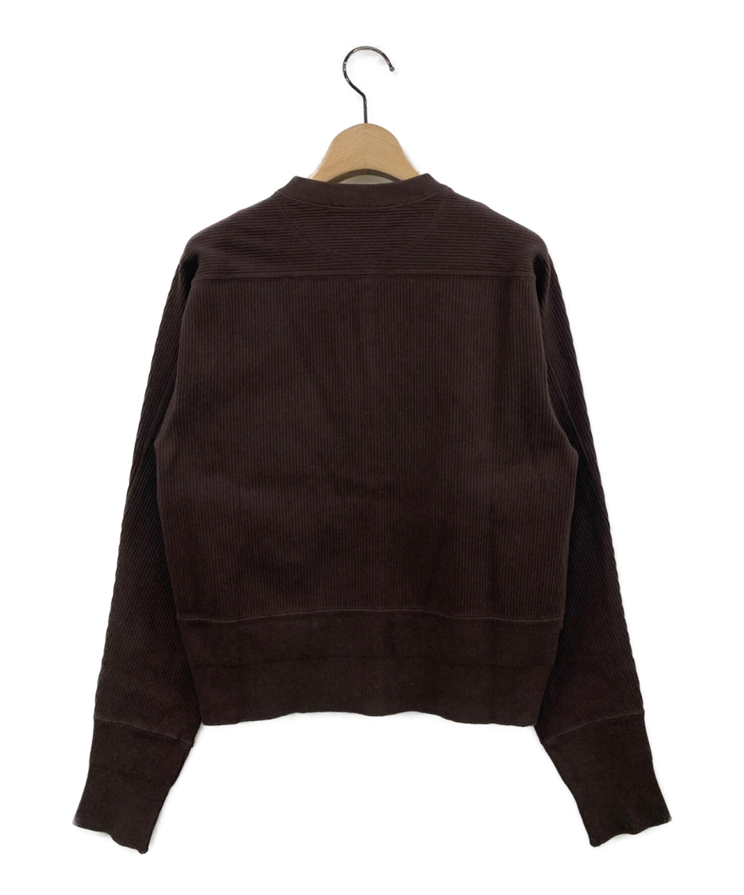 中古・古着通販】Oblada (オブラダ) TINY CARDIGAN ブラウン サイズ:OS